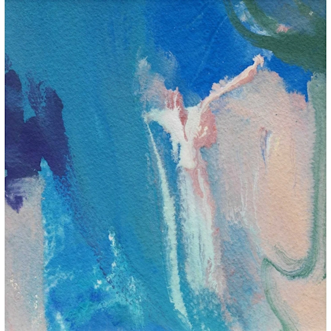 § John MILLER (1931-2002) Sea Change - Lelant Gouache, stam...