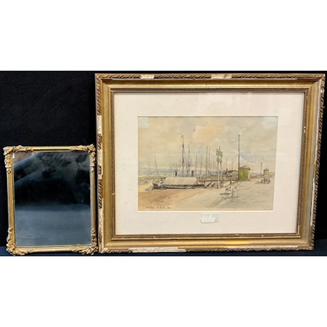 Emile Dominique Roux (French 1882-1915), Bordeaux, 24 Avril ...