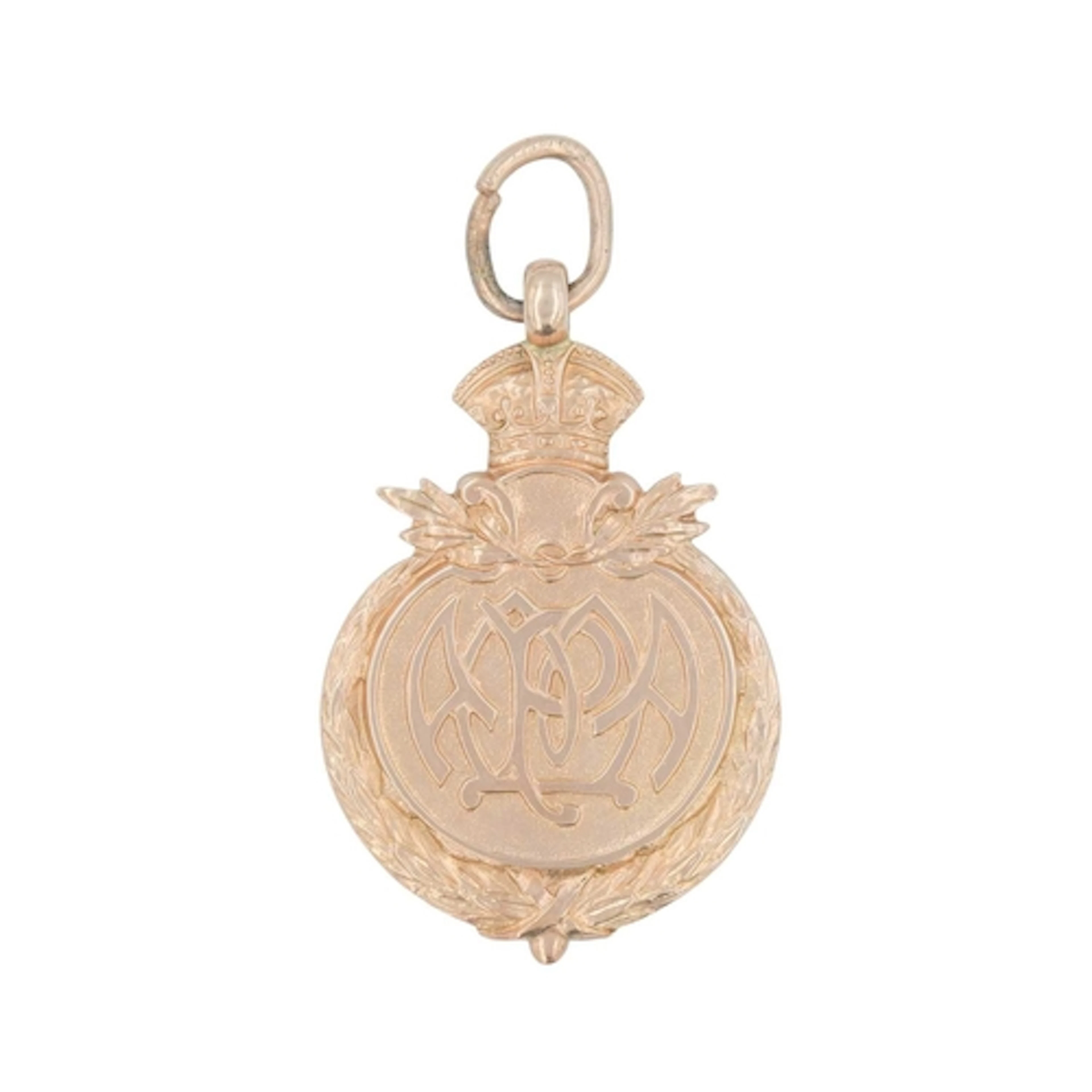 A 9k hallmarked rose gold Metropolitan Police medal watch fo...
