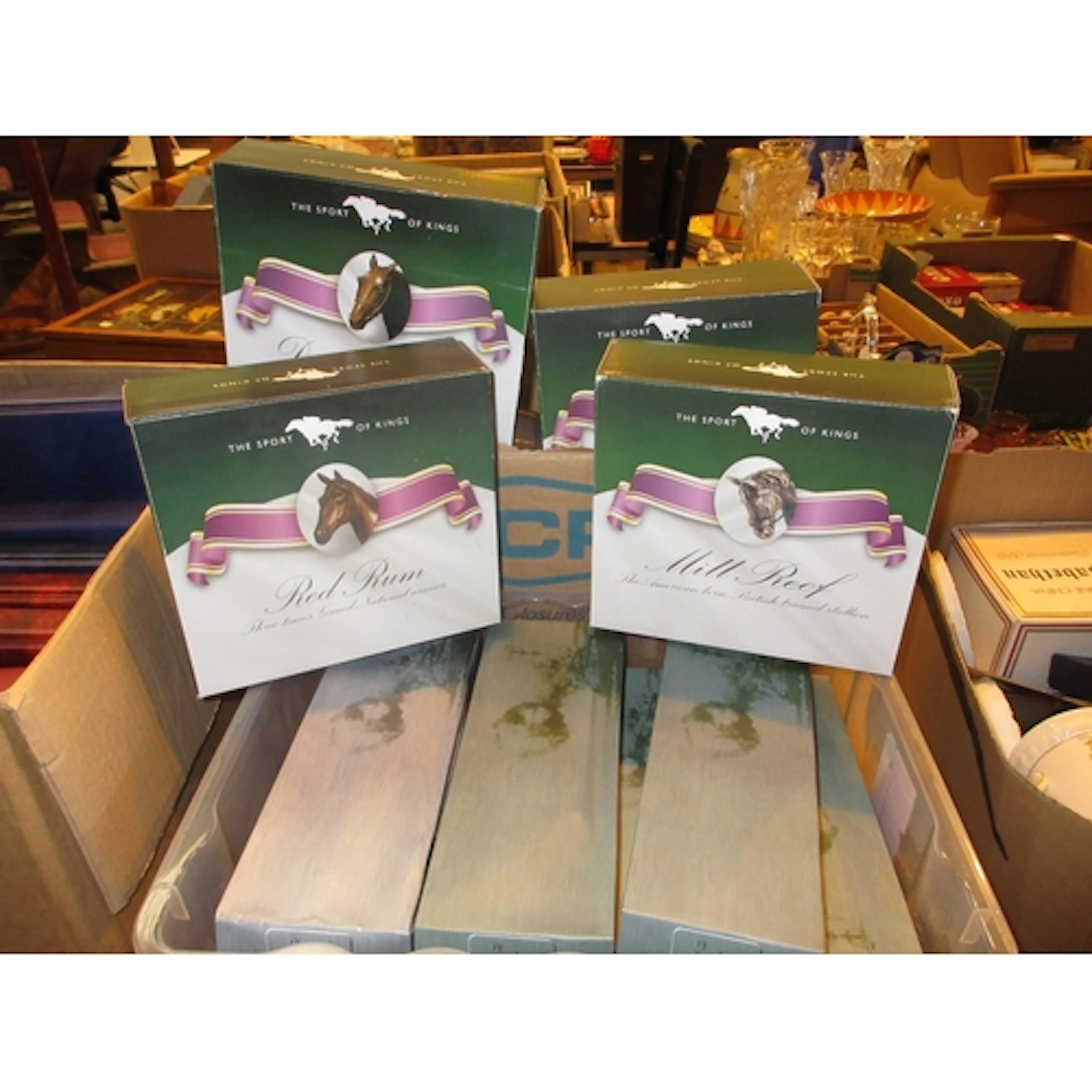 Four The Spirit of Kings Figures - Desert Orchid, Red Rum, M...