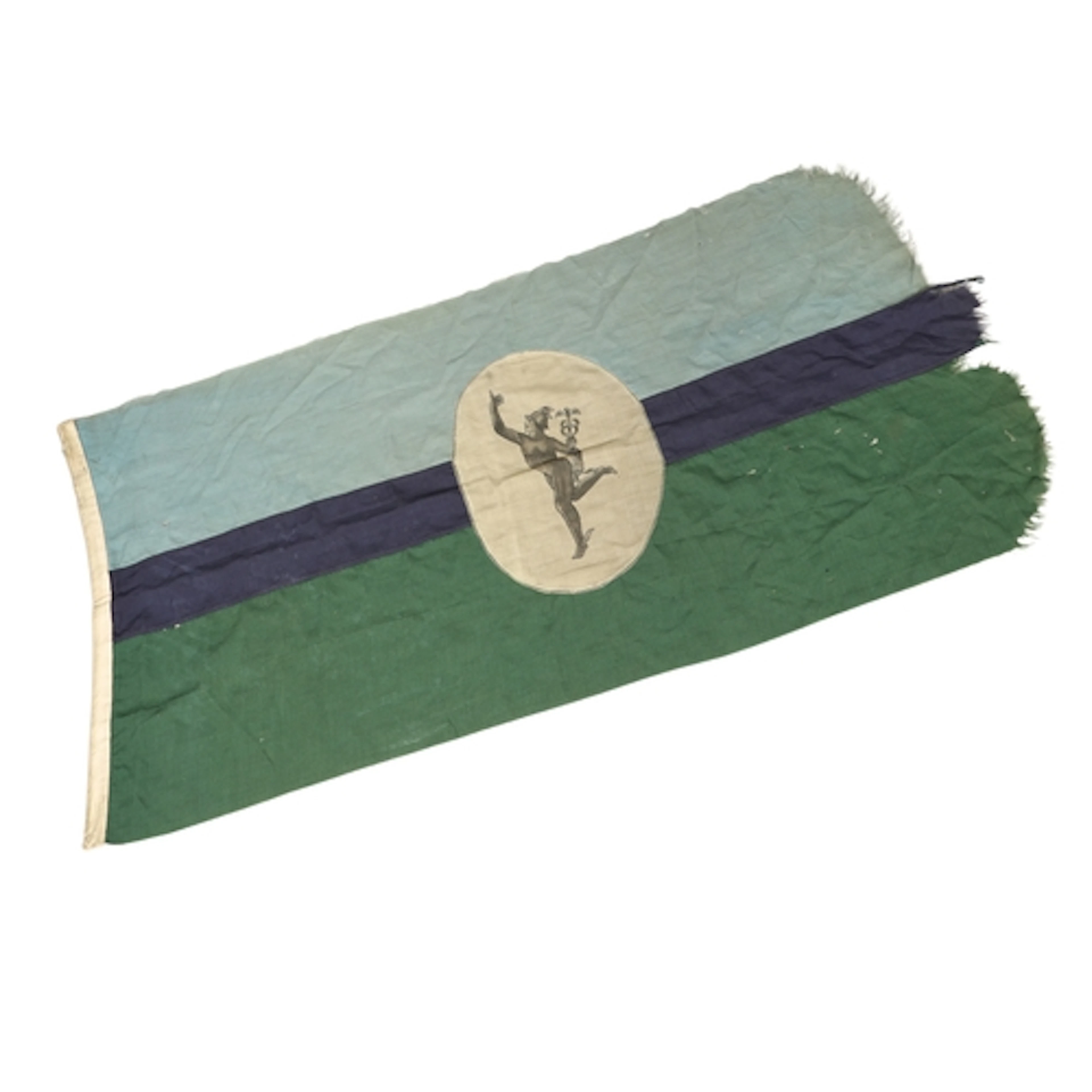 A SECOND WORLD WAR ERA ROYAL CORPS OF SIGNALS FLAG. A flag f...