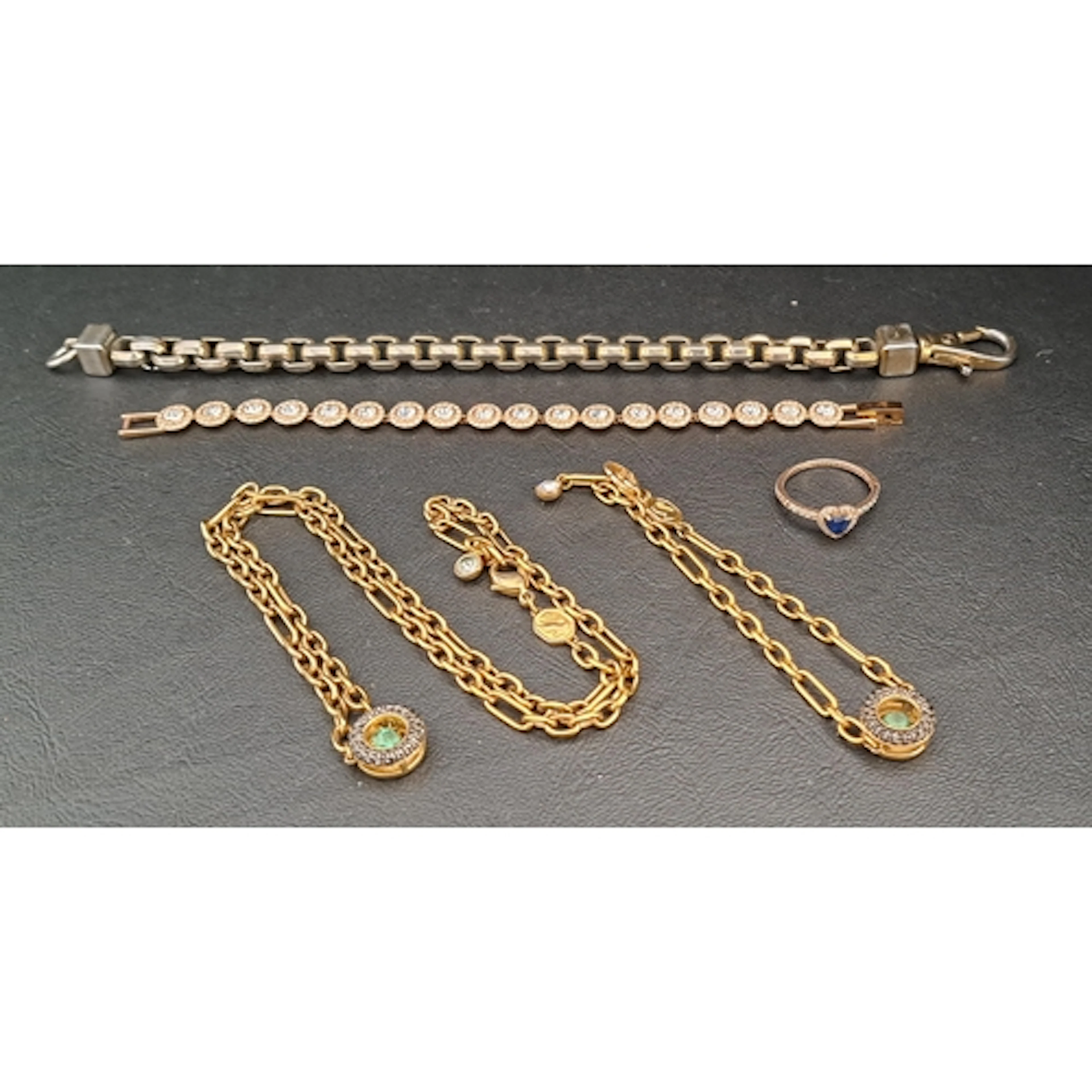 SELECTION OF FASHION JEWELLERY comprising a Swarovski cryst...