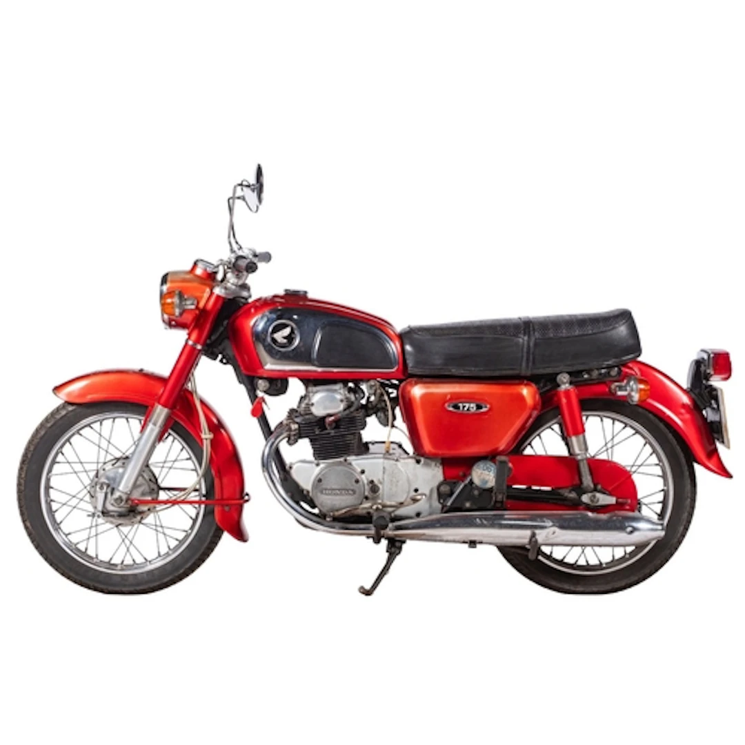 A BSA 125, 1978 XWC 508S Frame no. CD175-4080252 34597 miles...