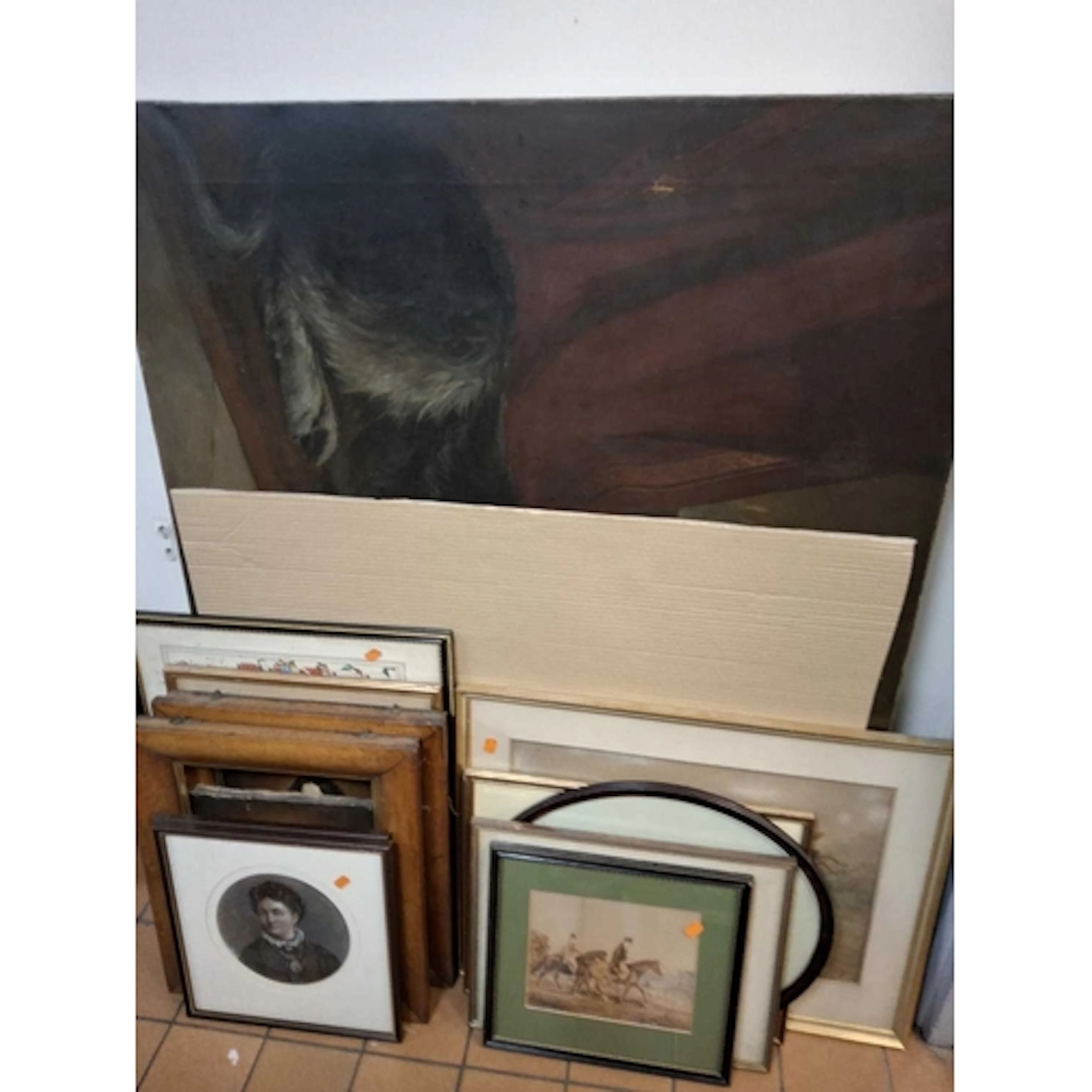 A SMALL QUANTITY OF 19TH / 20TH CENTURY PICTURES, comprising...
