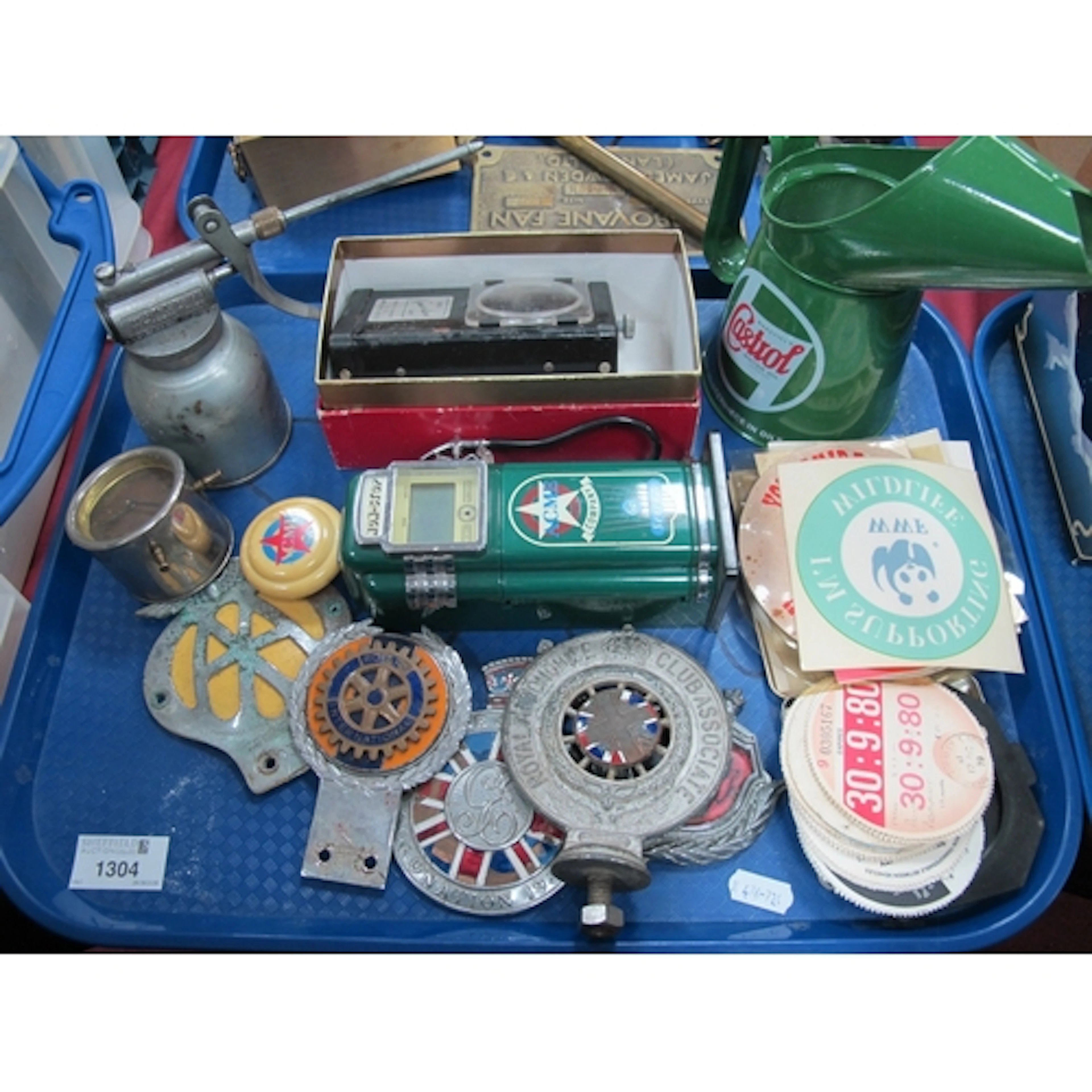 Mapei Pistol Olier, hand Guardian lamp, five car badges, mot...