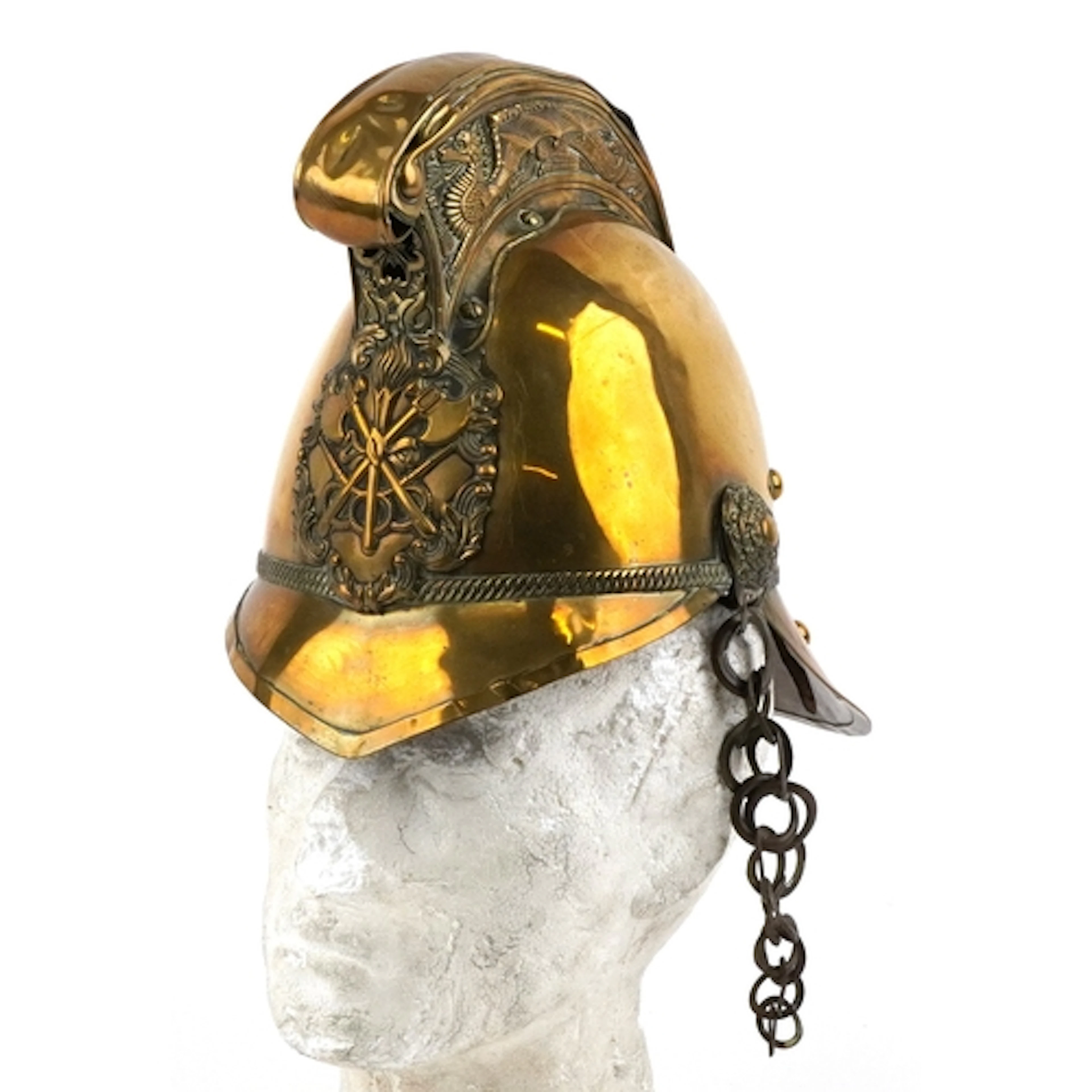 Late 19th/early 20th century Merryweather design brass firem...