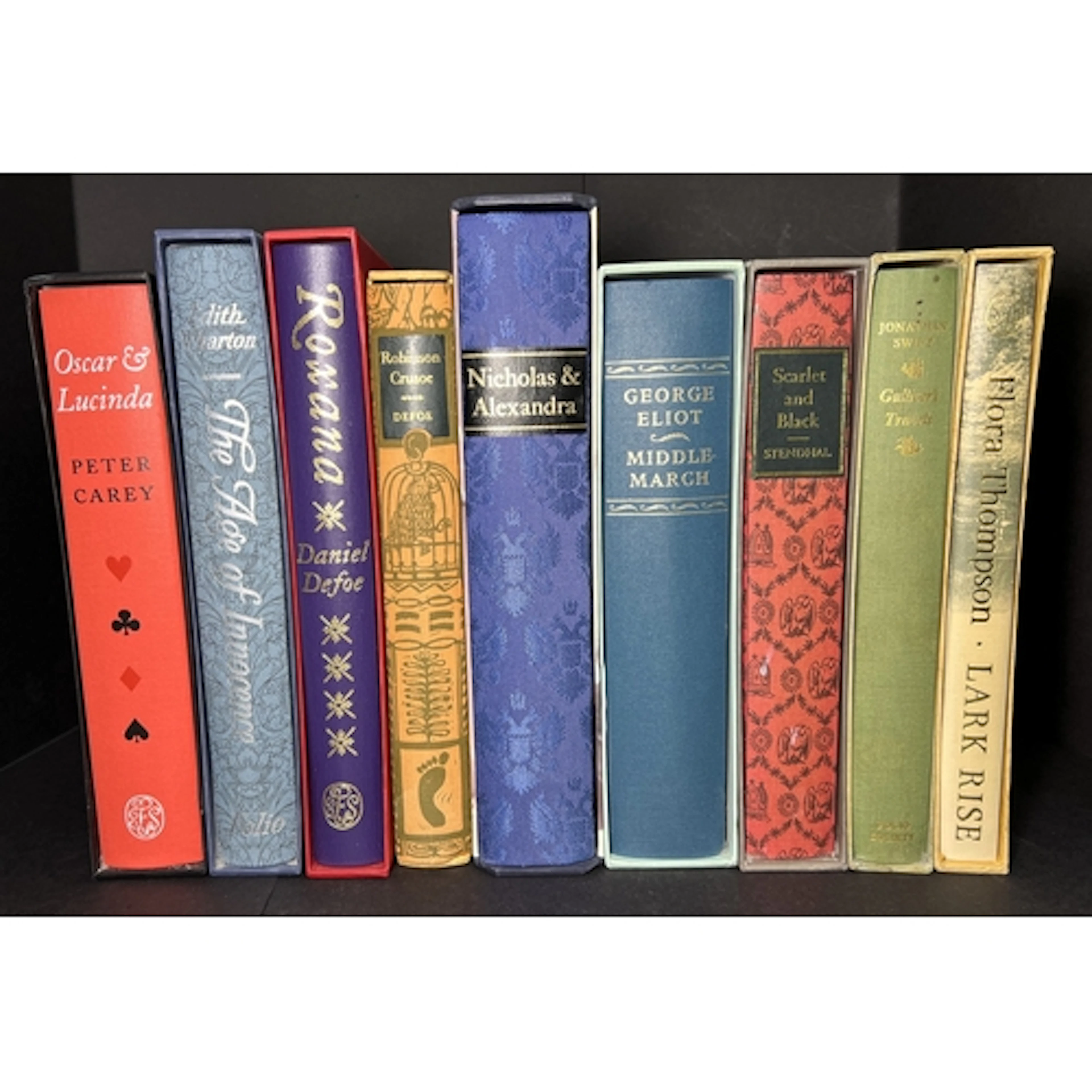 FOLIO SOCIETY: Defoe, Robinson Crusoe and Roxana, George Eli...