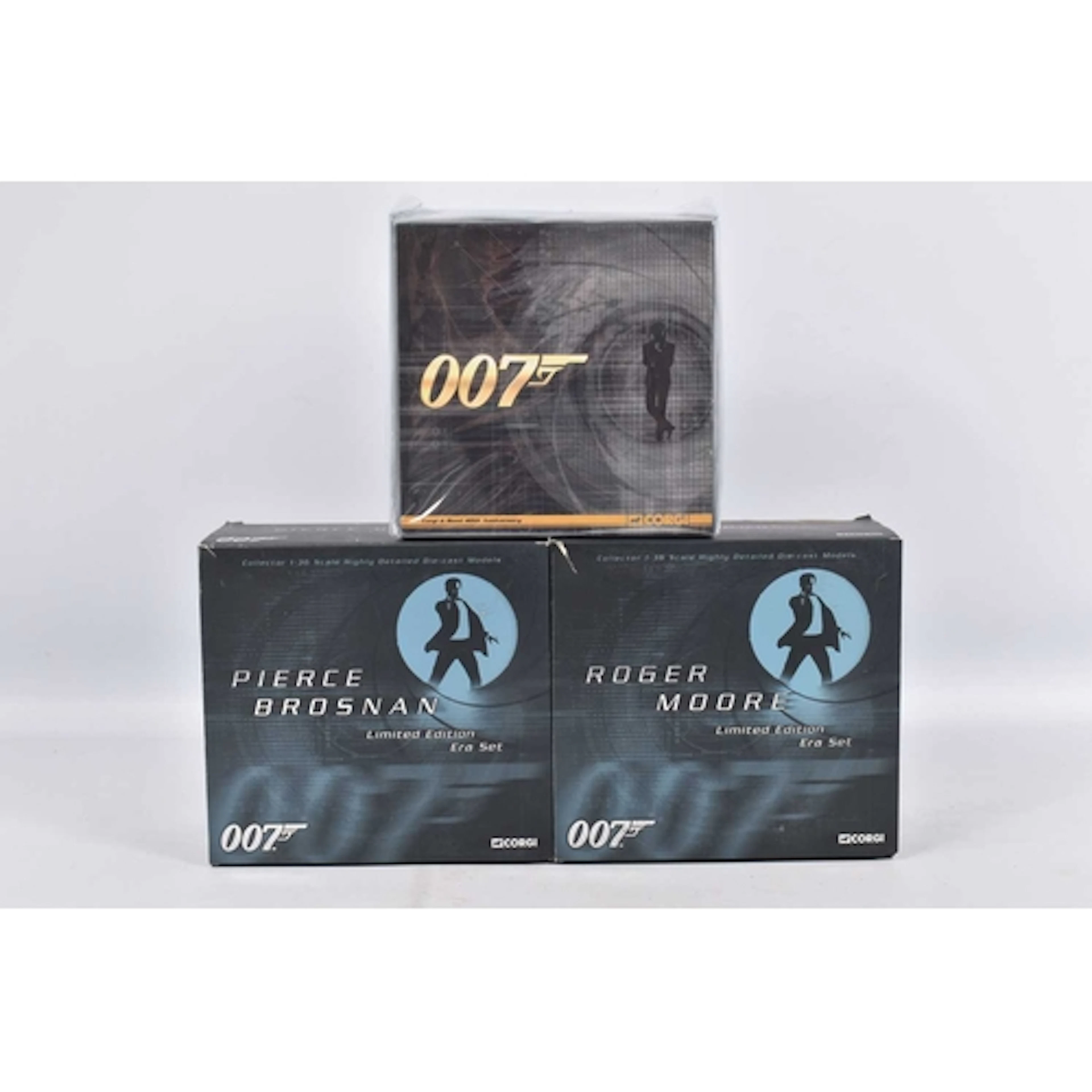 THREE BOXED CORGI CLASSICS JAMES BOND 007 1:36 SCALE DIECAST...