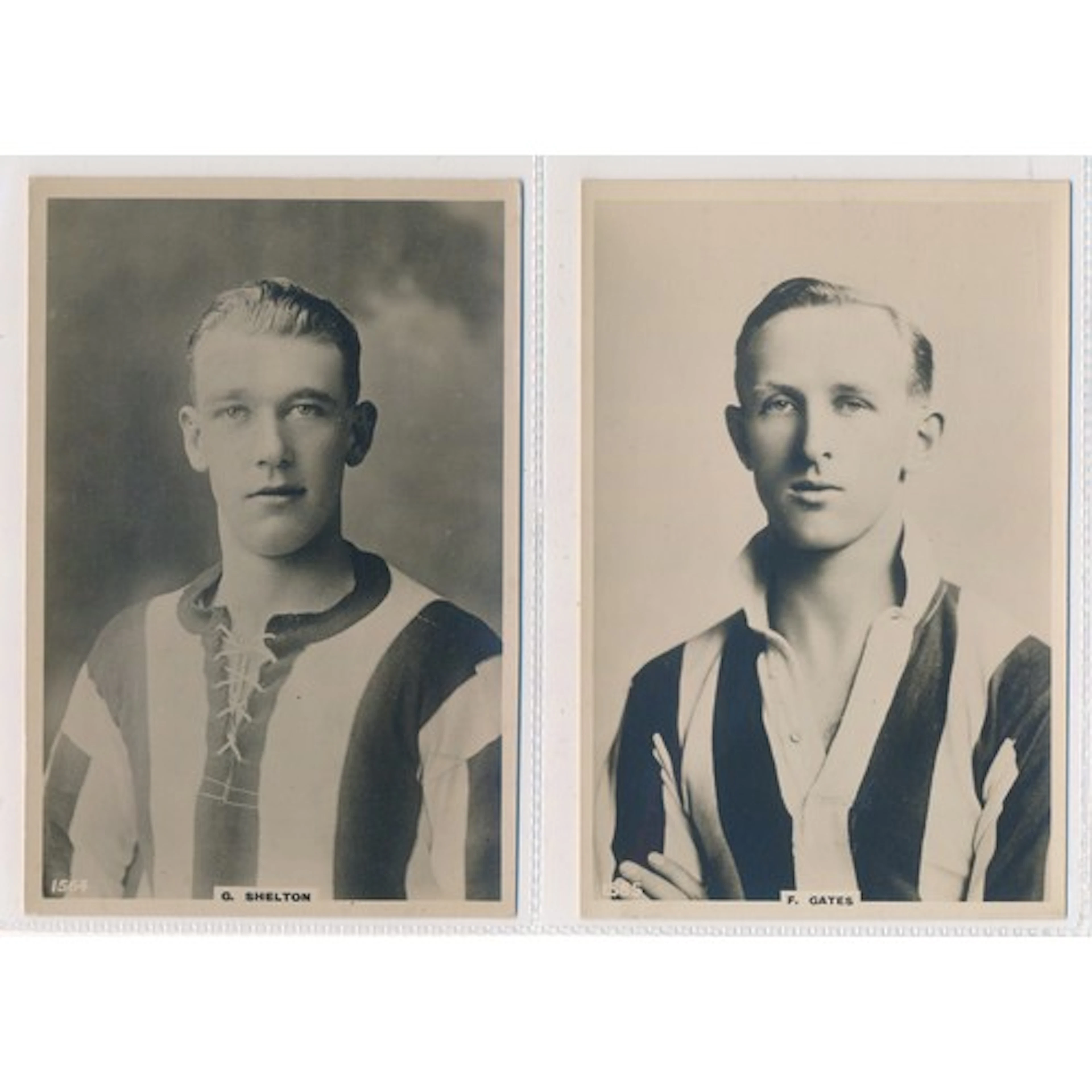 8 x Pinnace Football Cabinet Cards: numbers 649 S. Charlton ...