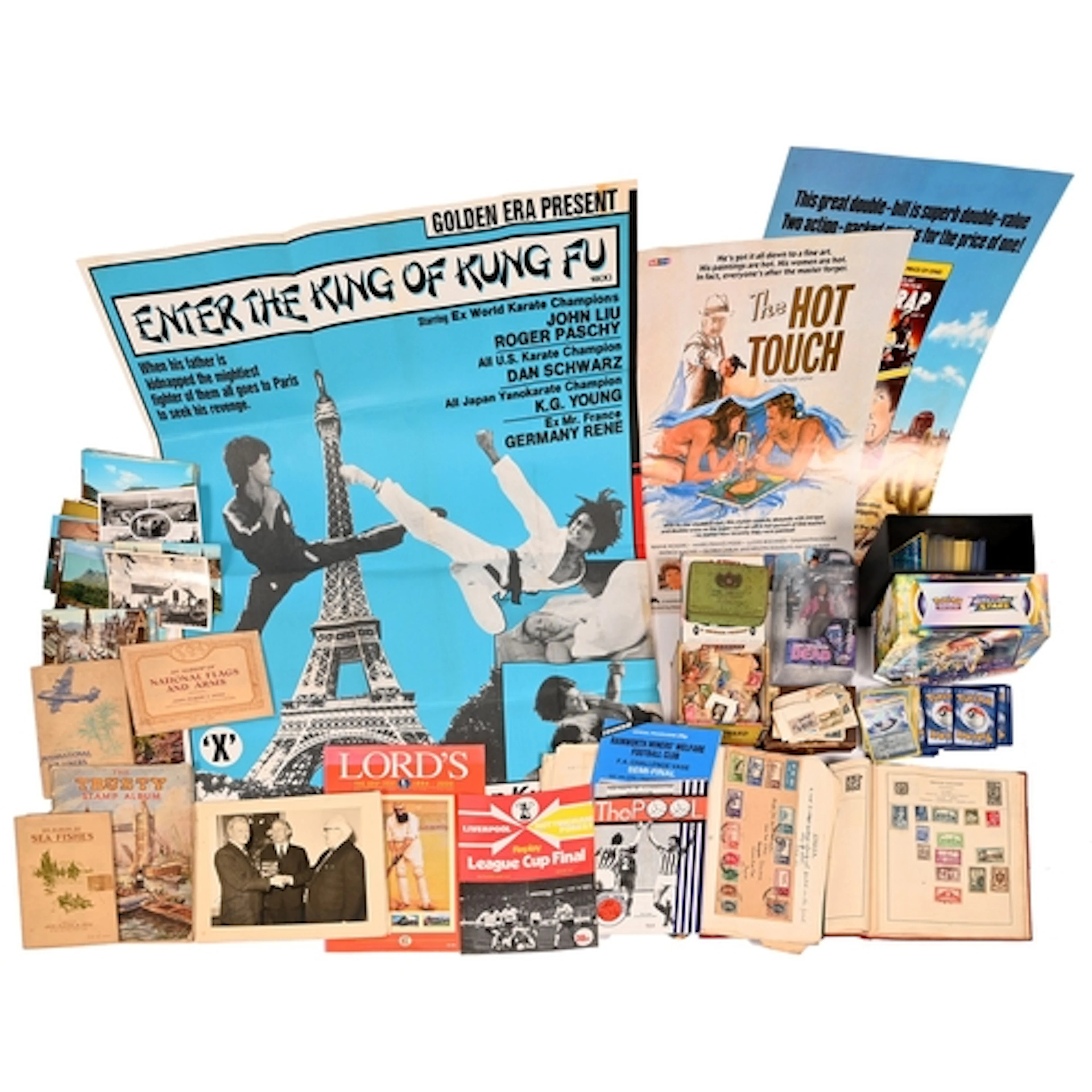 Miscellaneous film posters, including UK cinema original Qua...