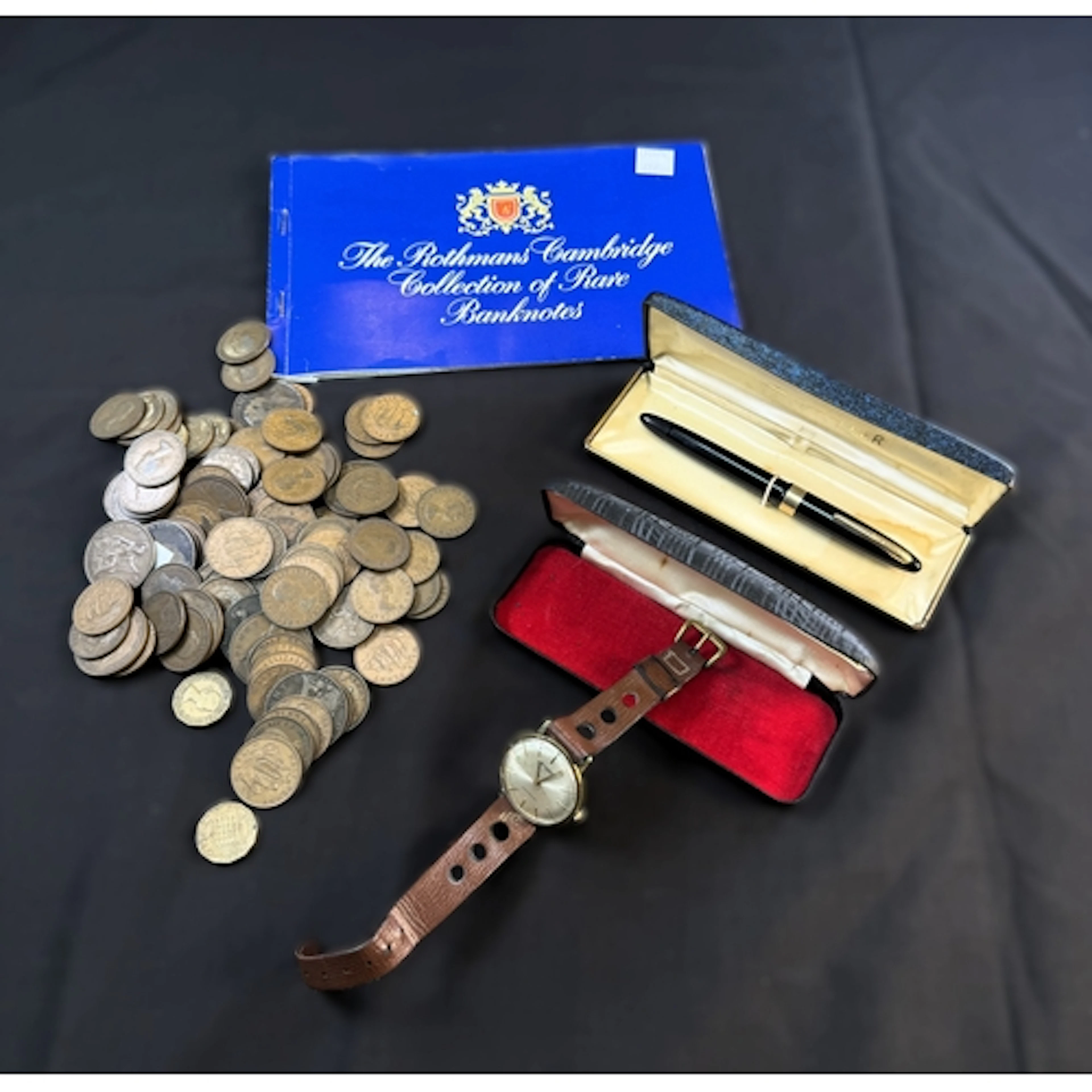 A Rothman's collection of bank notes; a selection of pre-dec...