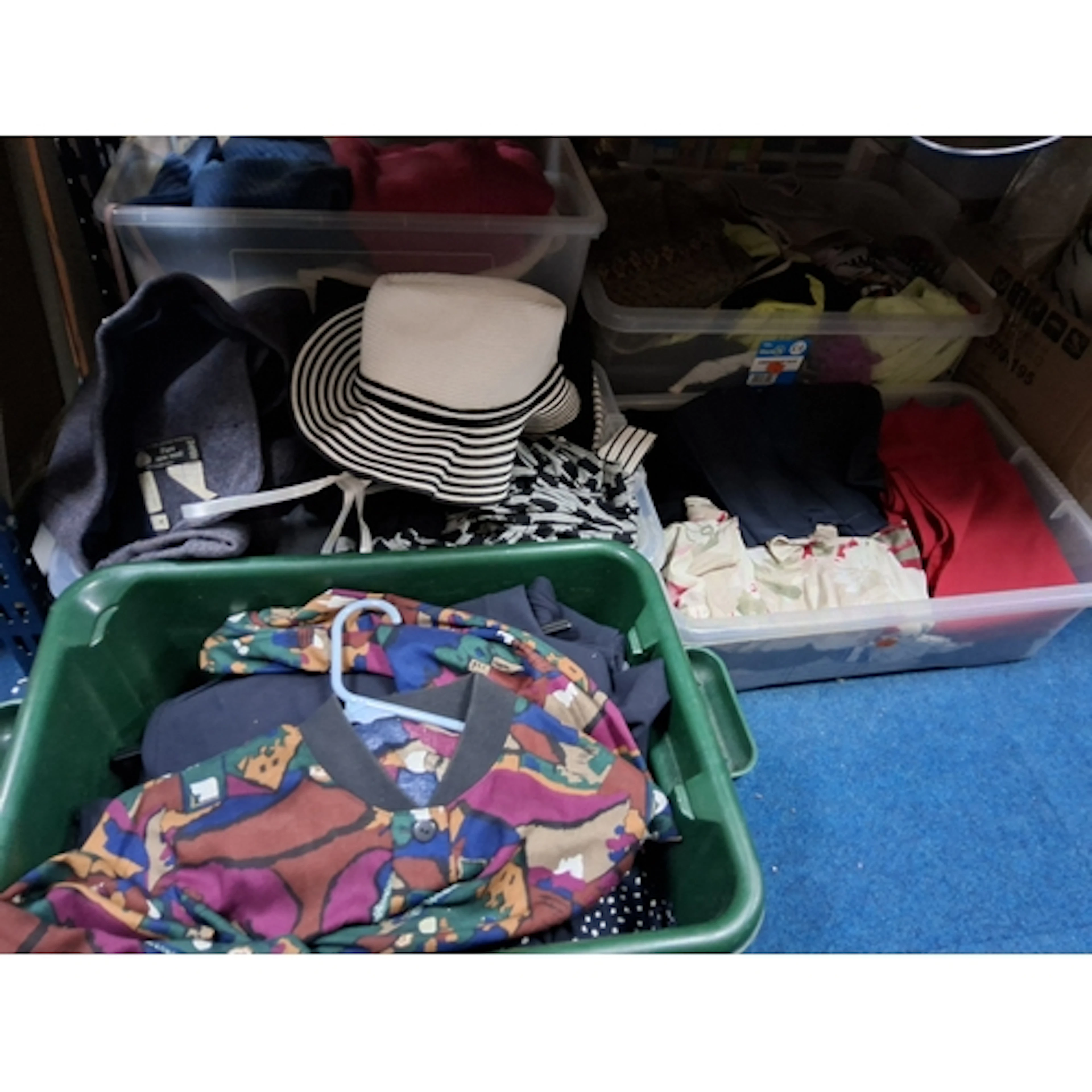 SIX BOXES OF WOMEN'S CLOTHING mainly UK sizes 10 & 12, t...