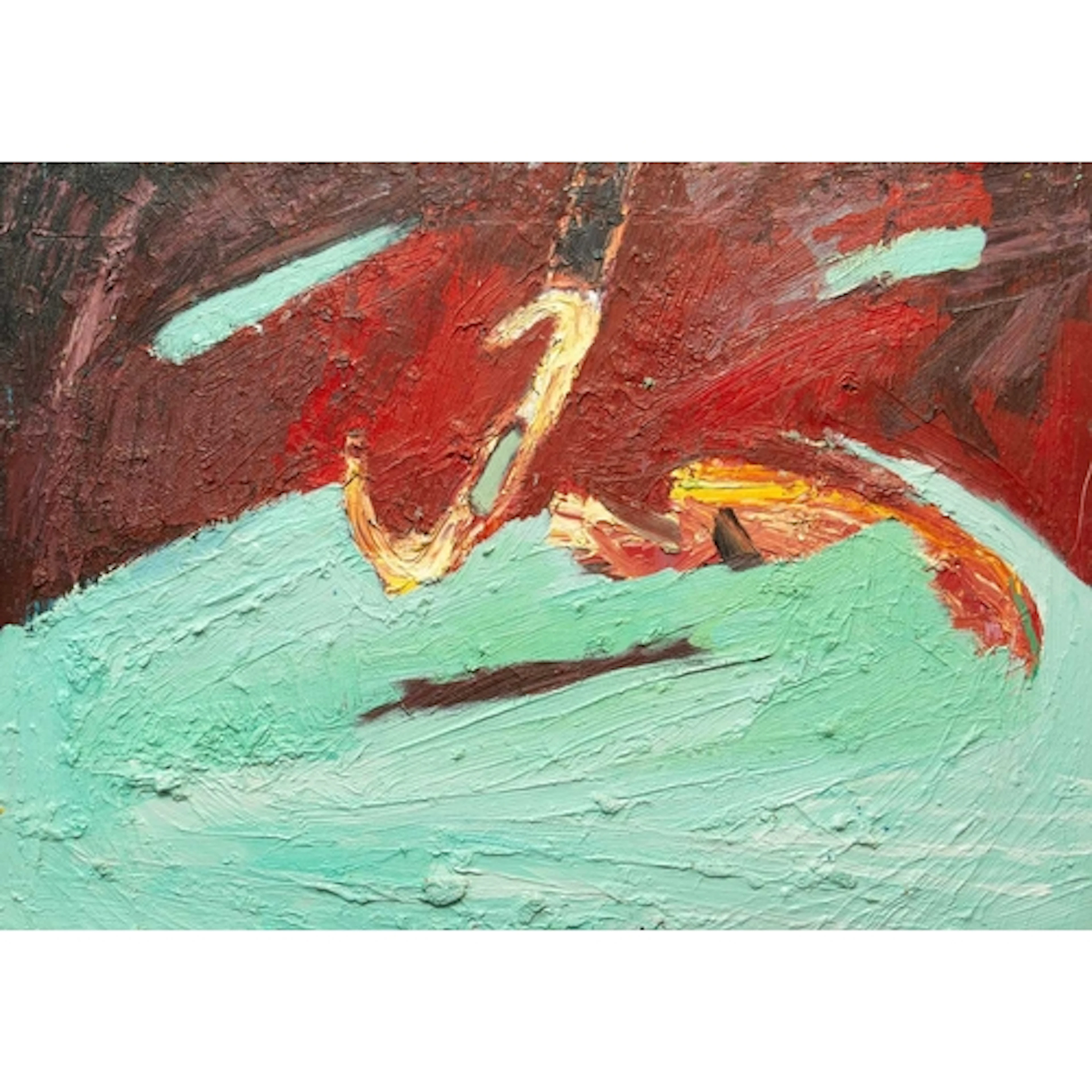 § Paul WADSWORTH (1964) Trapeze Together Oil on canvas, sign...