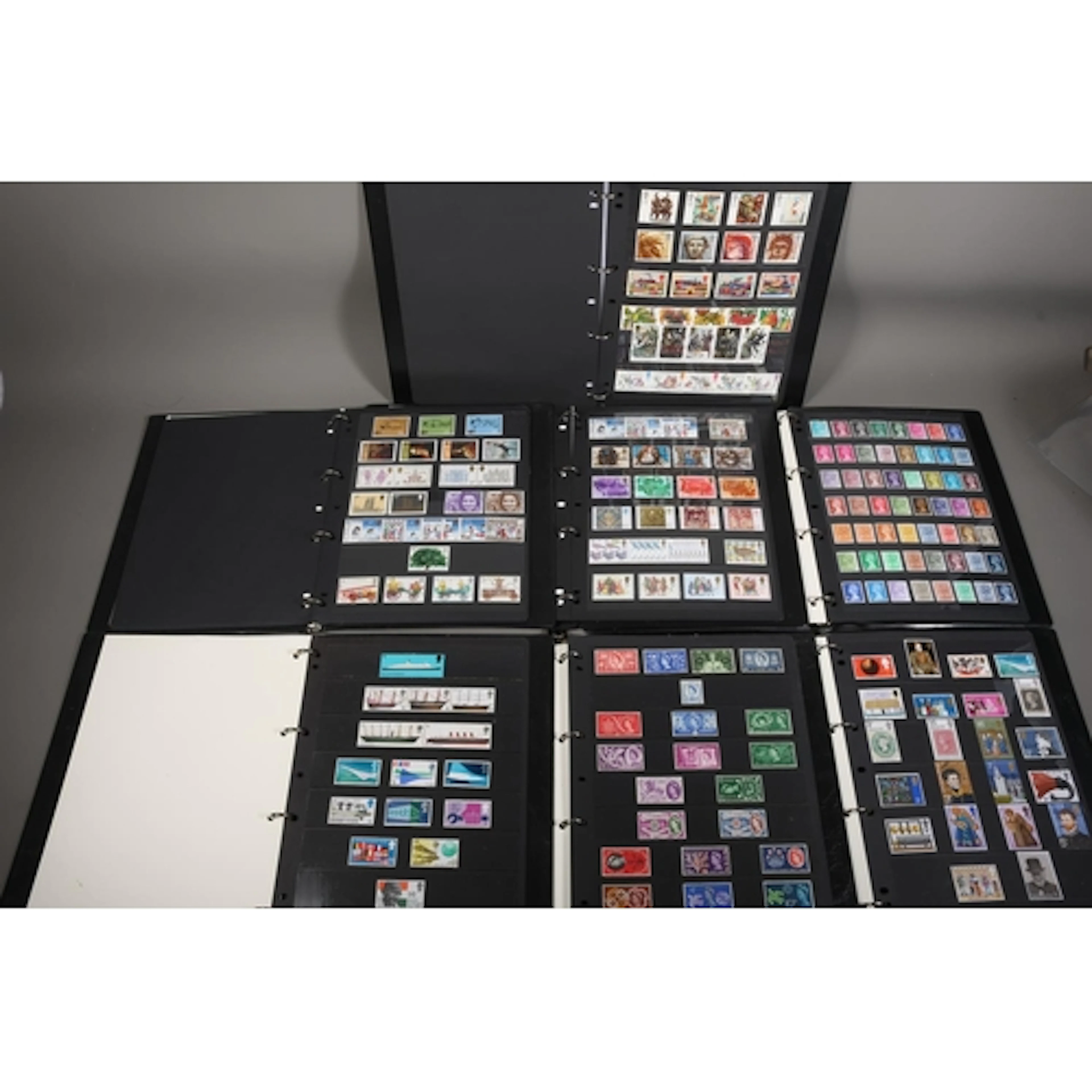 Seven Harrington and Byrne stamp collections to include: 19...