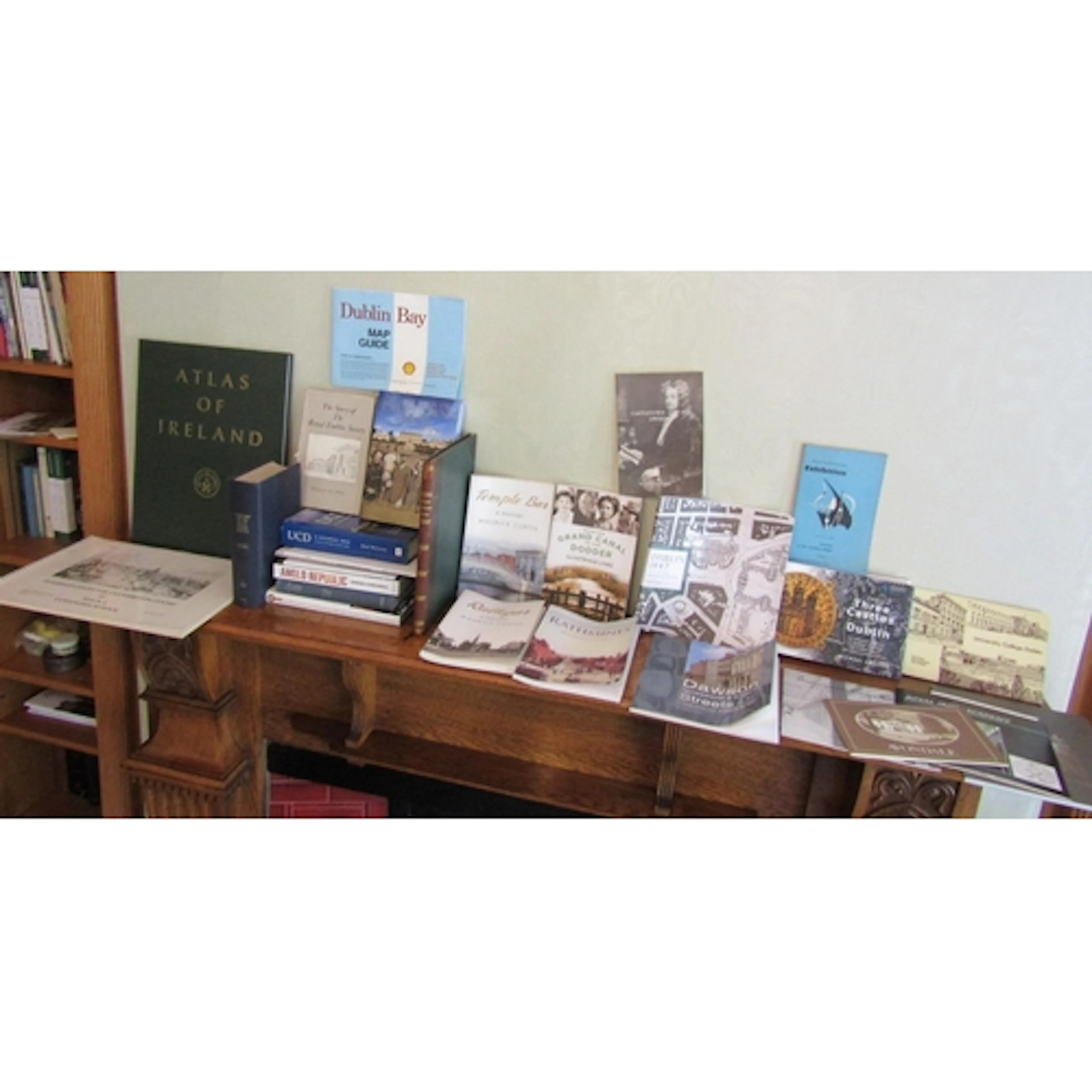 Shelf of Various Volumes Irish Interest, etc. Quantity as Ph...