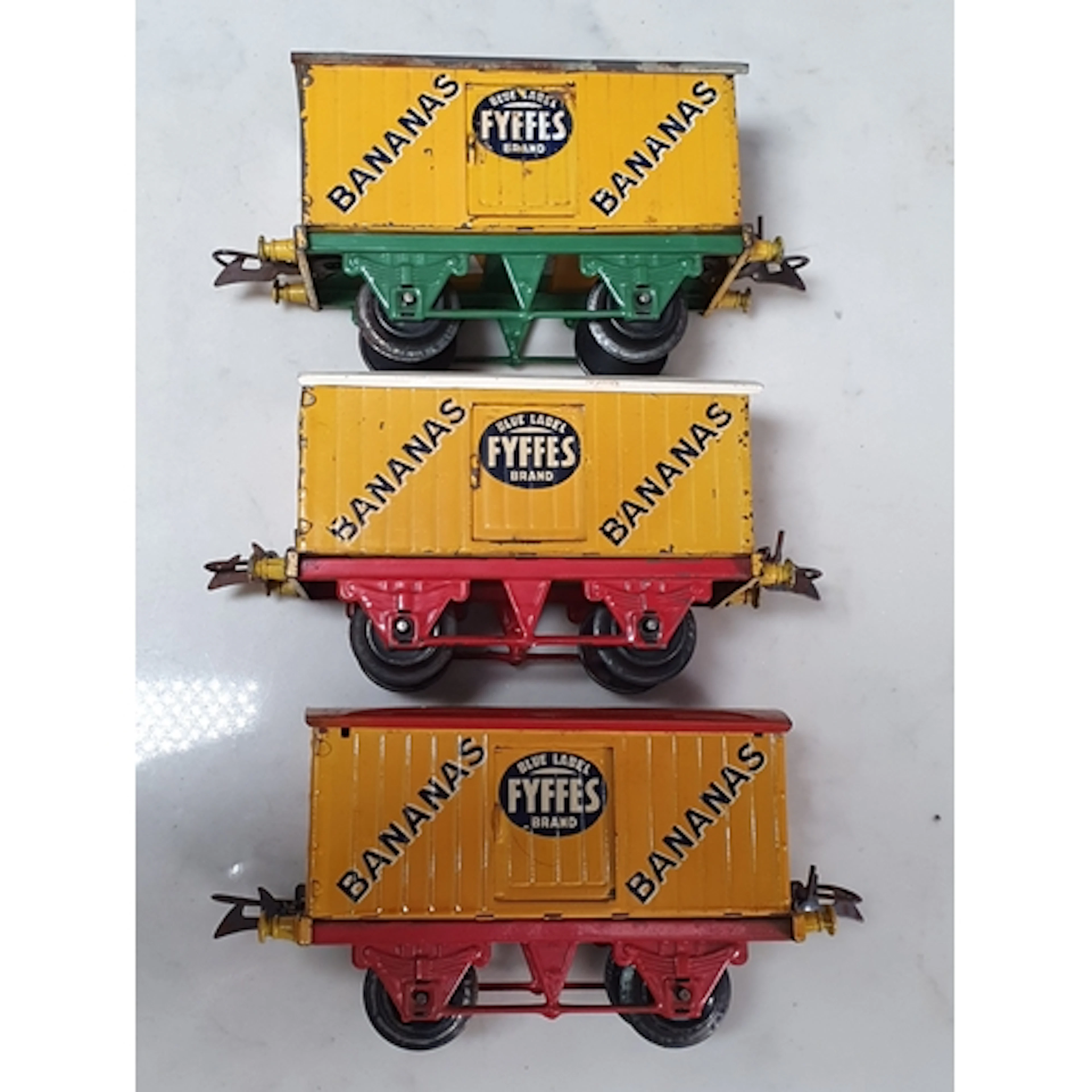 A reference collection of three unboxed Fyffes Bananas Priva...