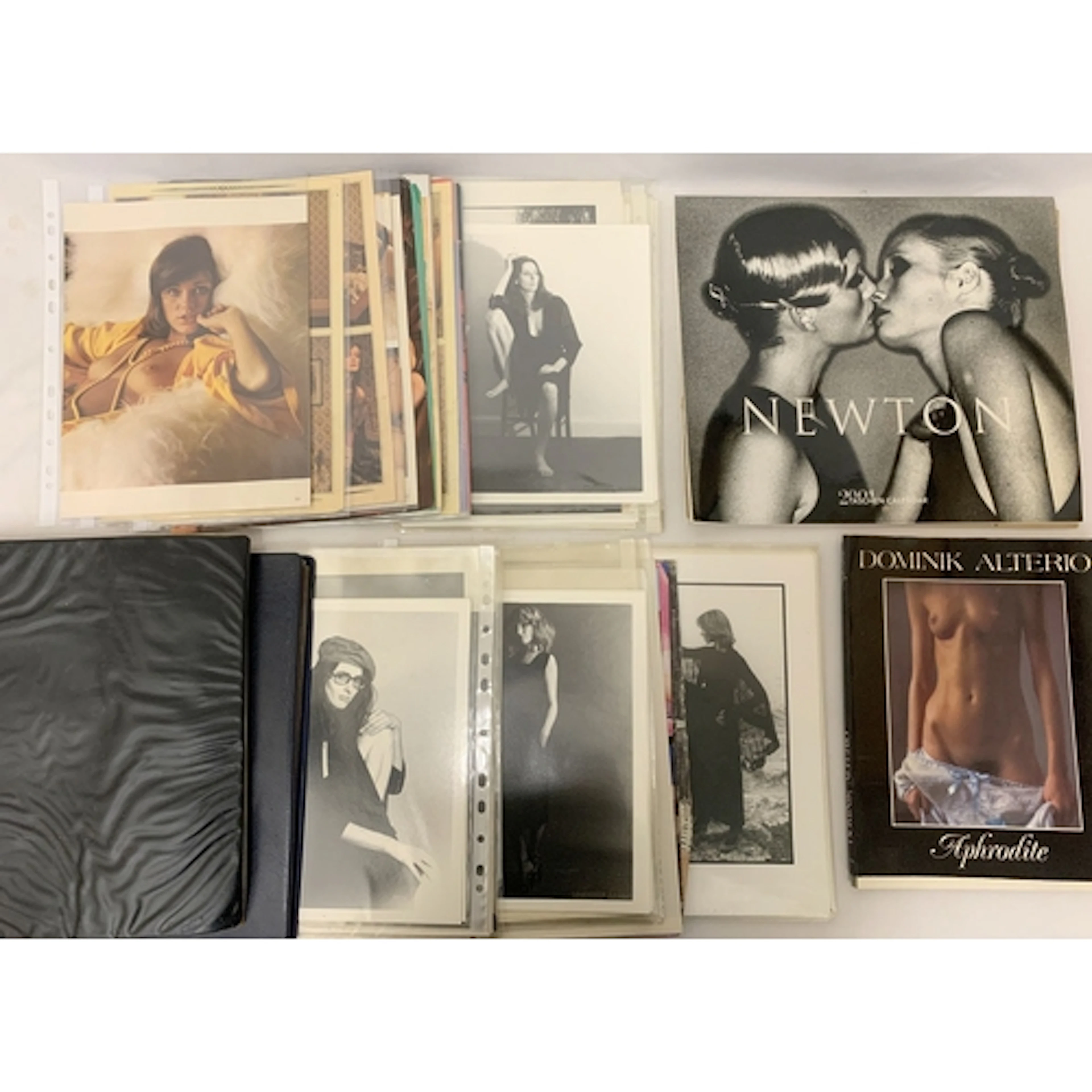 Vintage Adult Material incl. black & white photographs, Domi...
