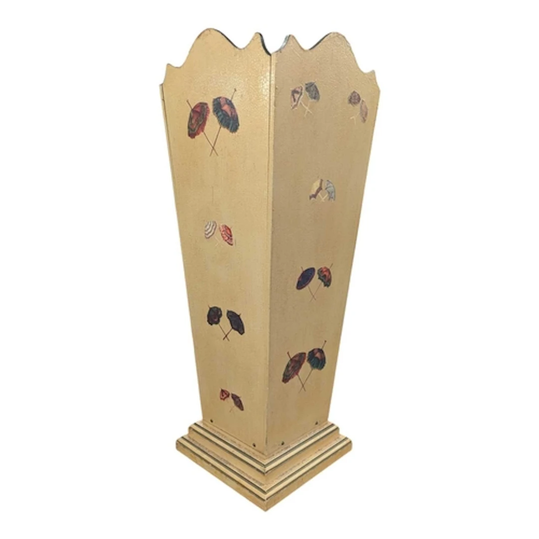 A vintage 20th century folk art hall stick / umbrella stand....
