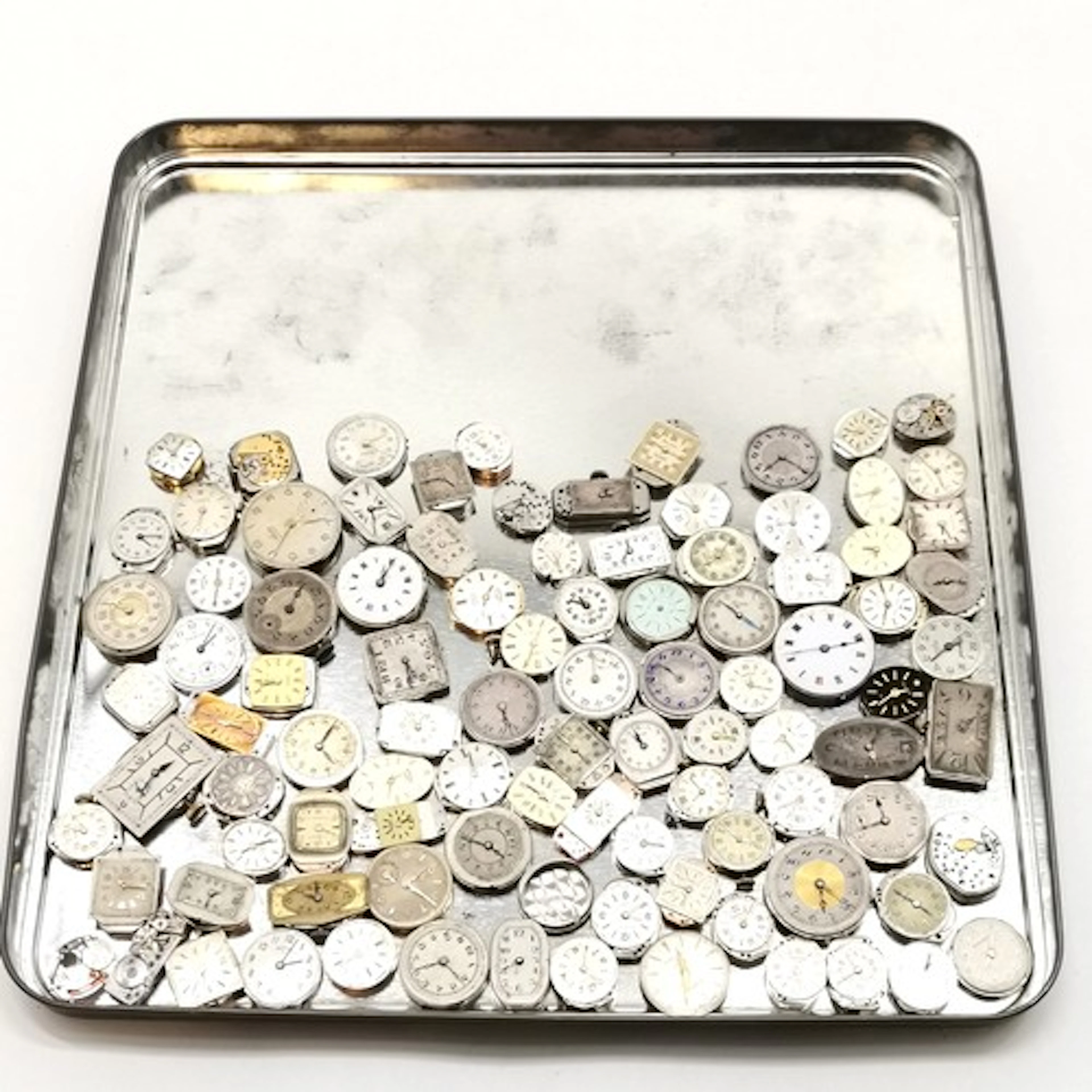 Large qty of wristwatch movements inc Junghans, Zenith etc