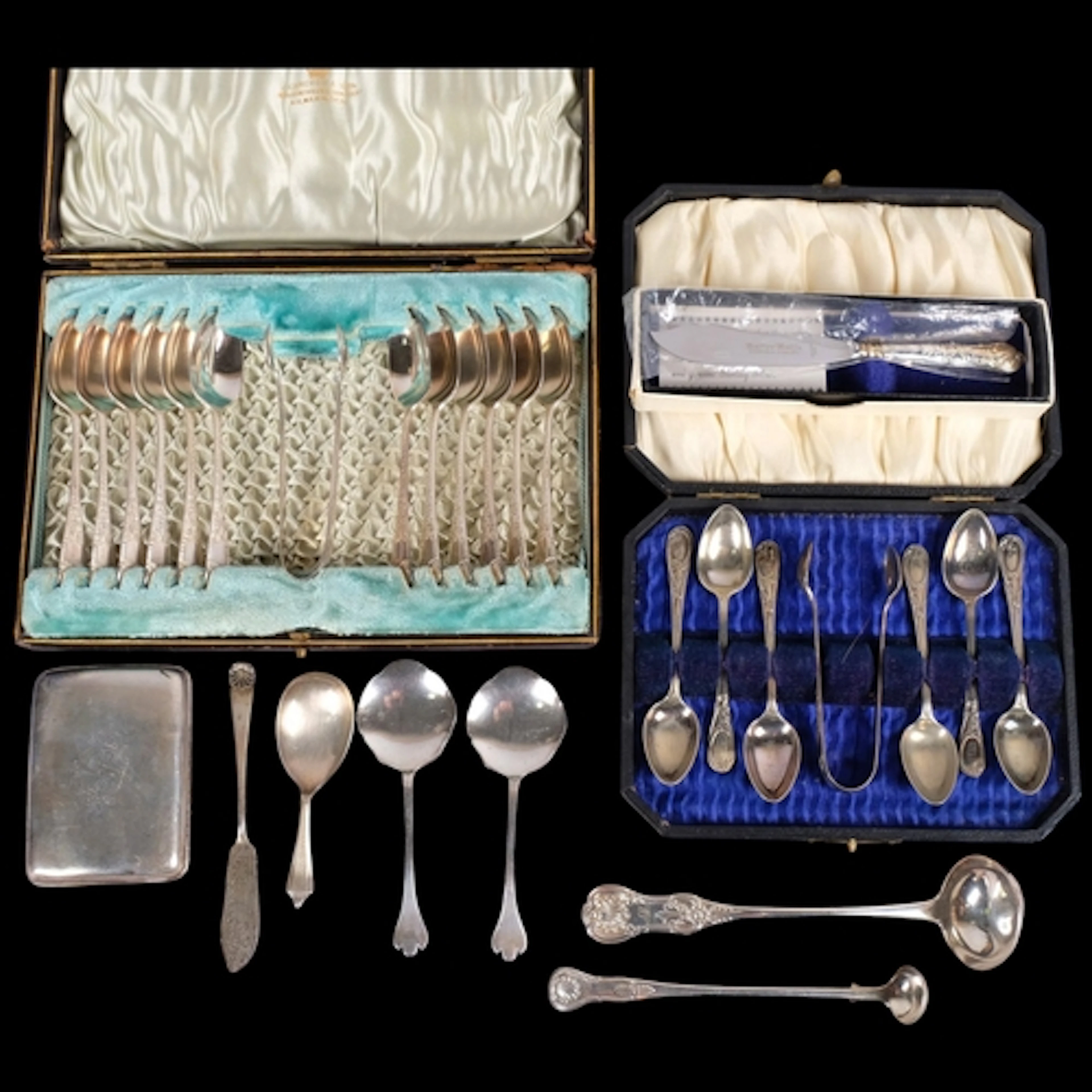 Various silver and plate, including Victorian Scottish silve...