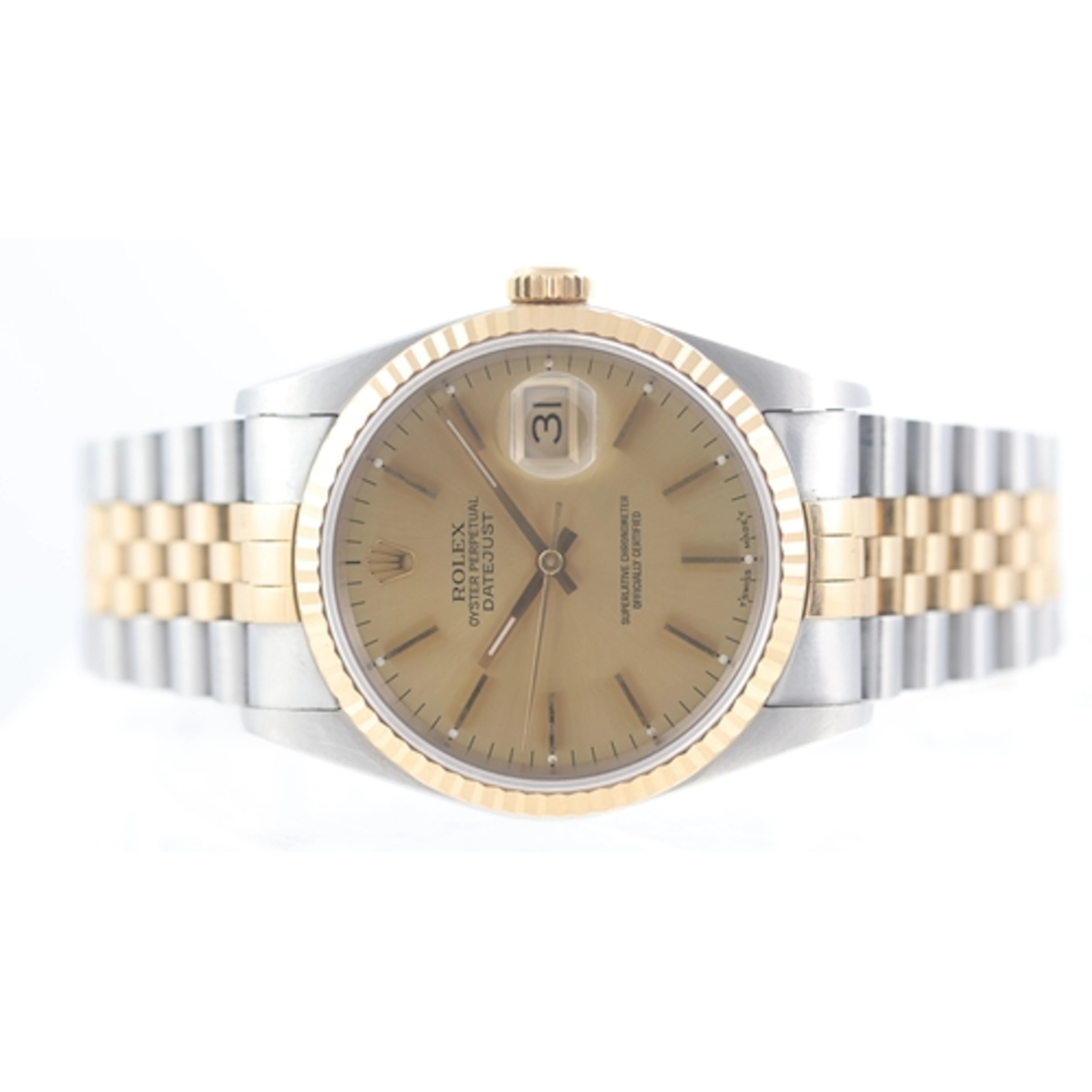Brand: Rolex Model Name: Datejust 36 Reference: 16233 Moveme...