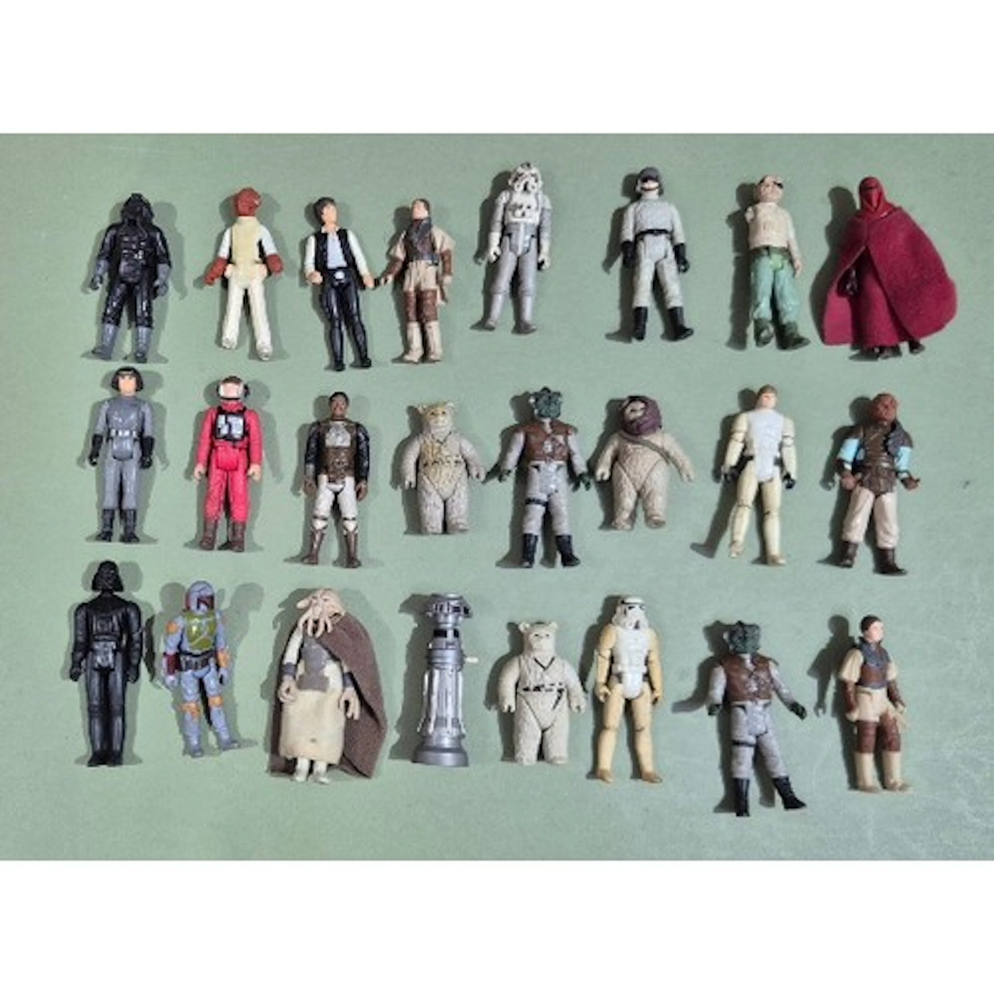 A group of 24 assorted original Star Wars figures.