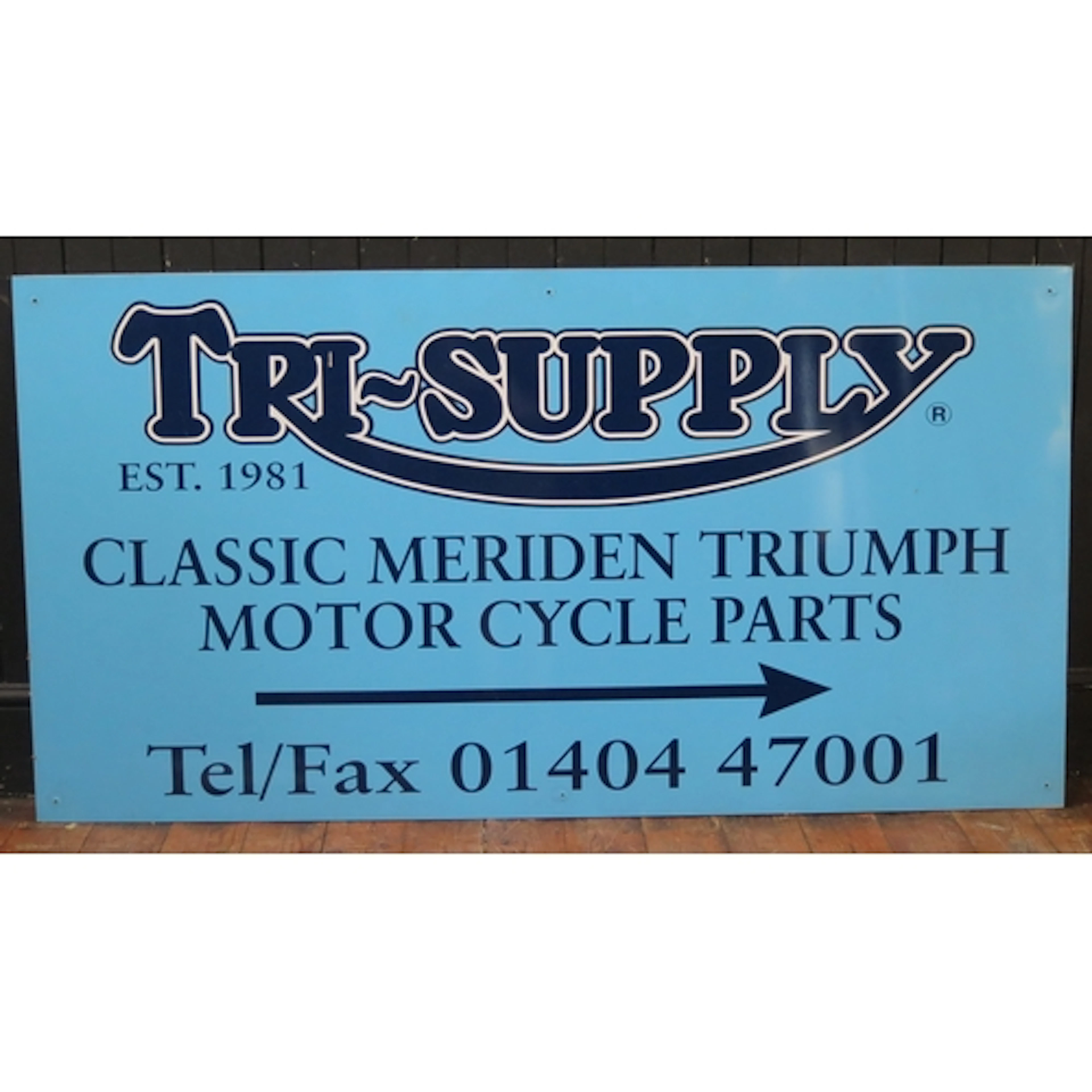 "Tri-Supply", Classic Meriden Triumph Motor Cycle Parts" pla...