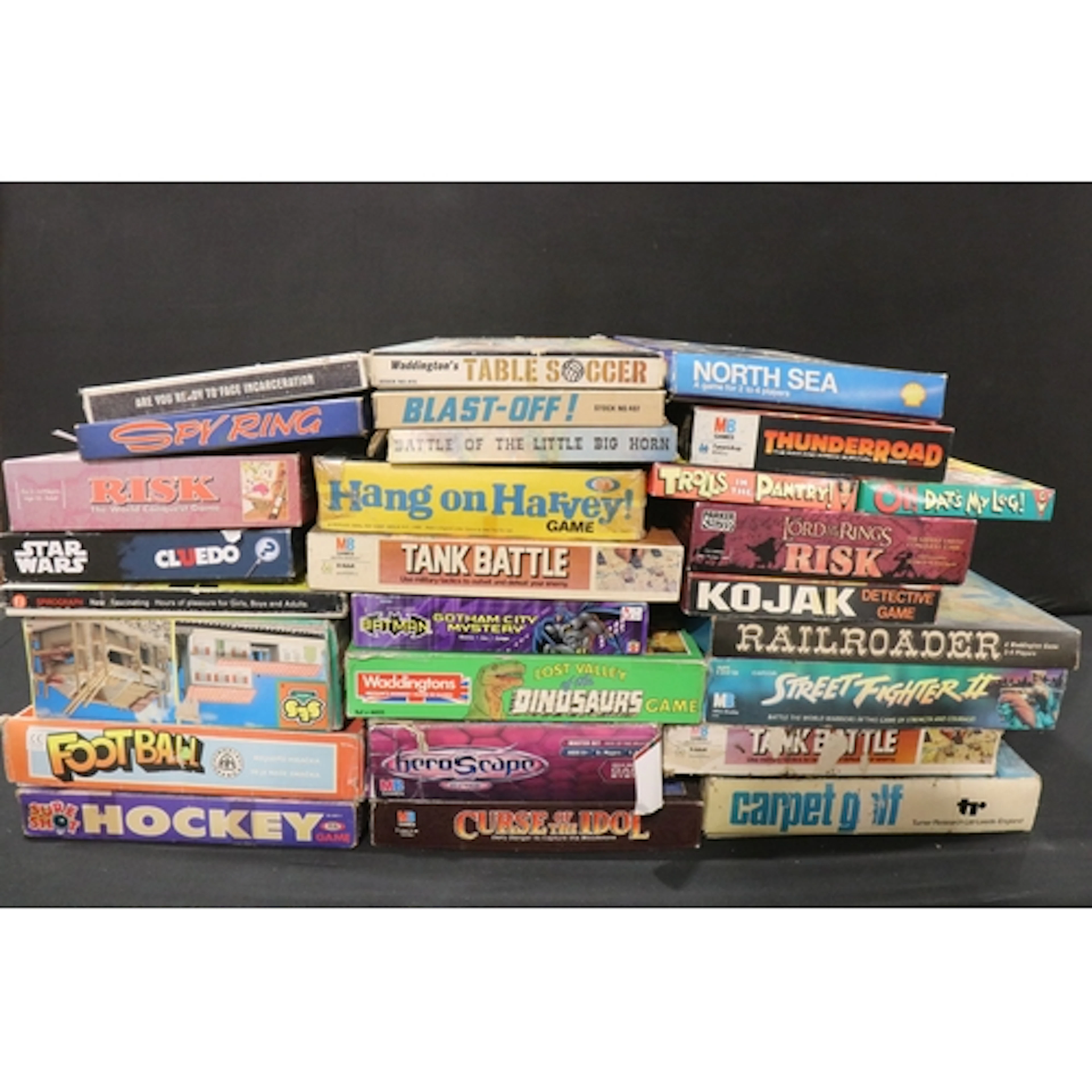 27 Boxed board games to include Lord of the Rings Risk, MB H...