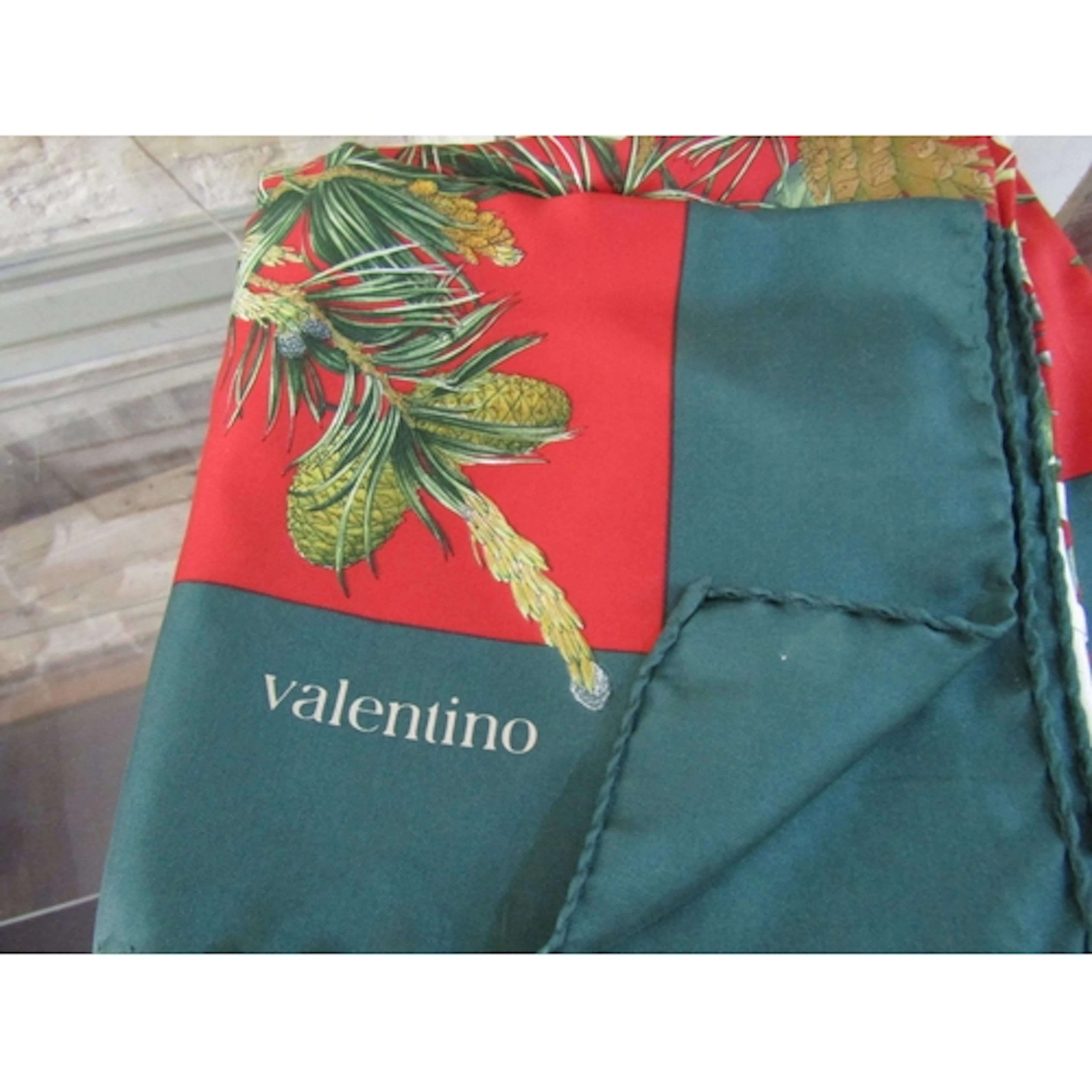 Valentino Silk Designer Ladies Headscarf Full Size