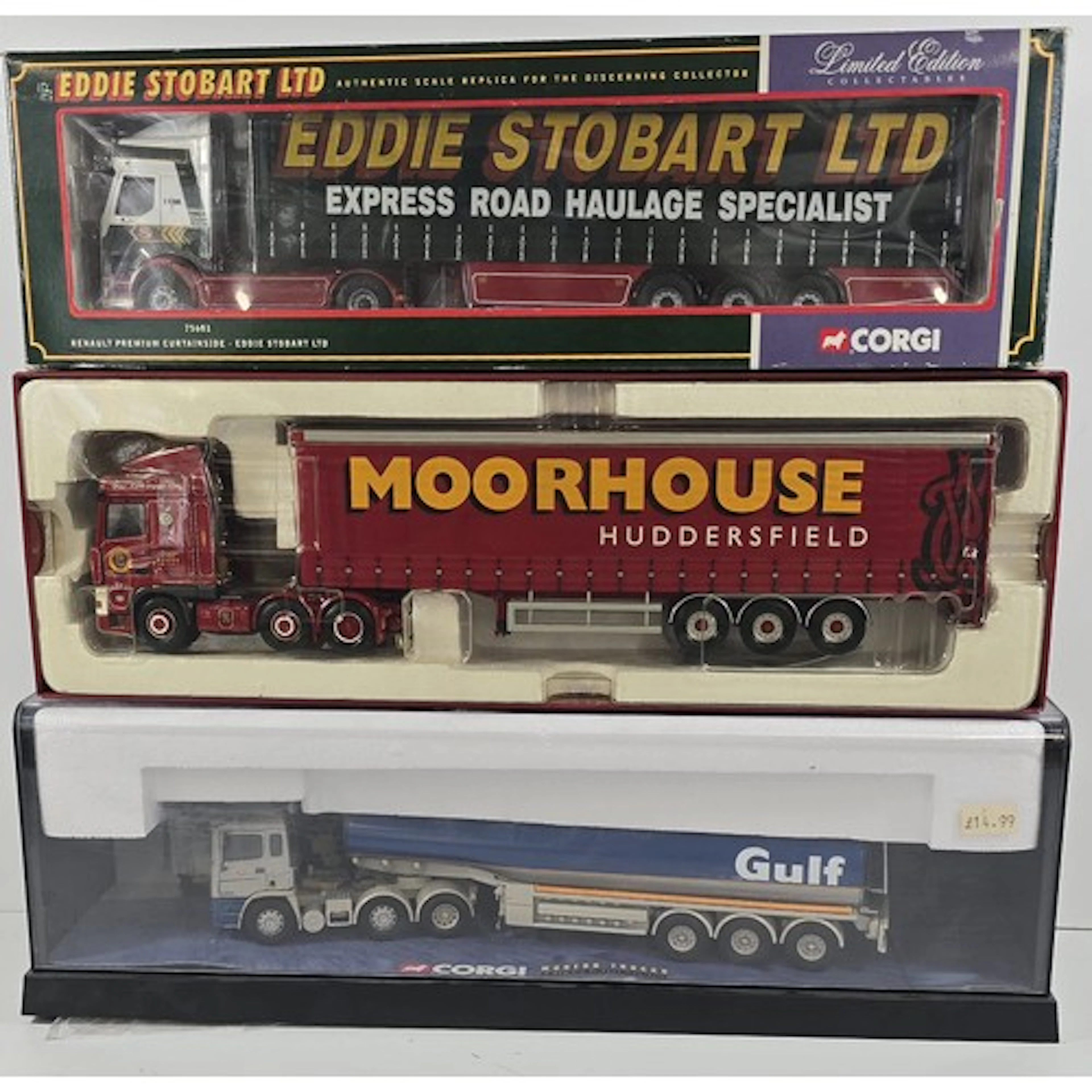 9 Corgi Commercial Vehicles. A Hauliers of Renown CC13243 DA...