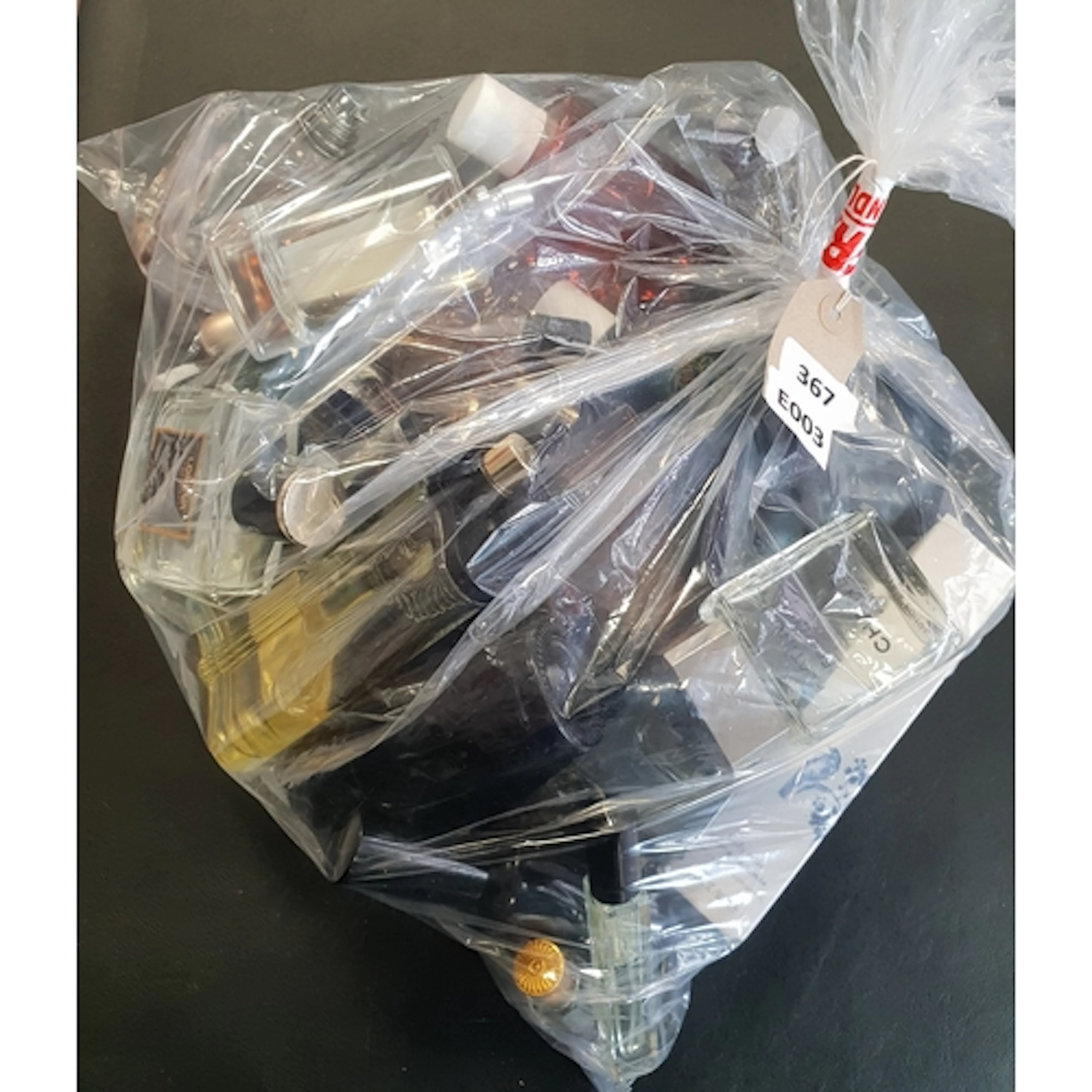 ONE BAG OF USED PERFUMES including Dior and Jean Paul Gauti...
