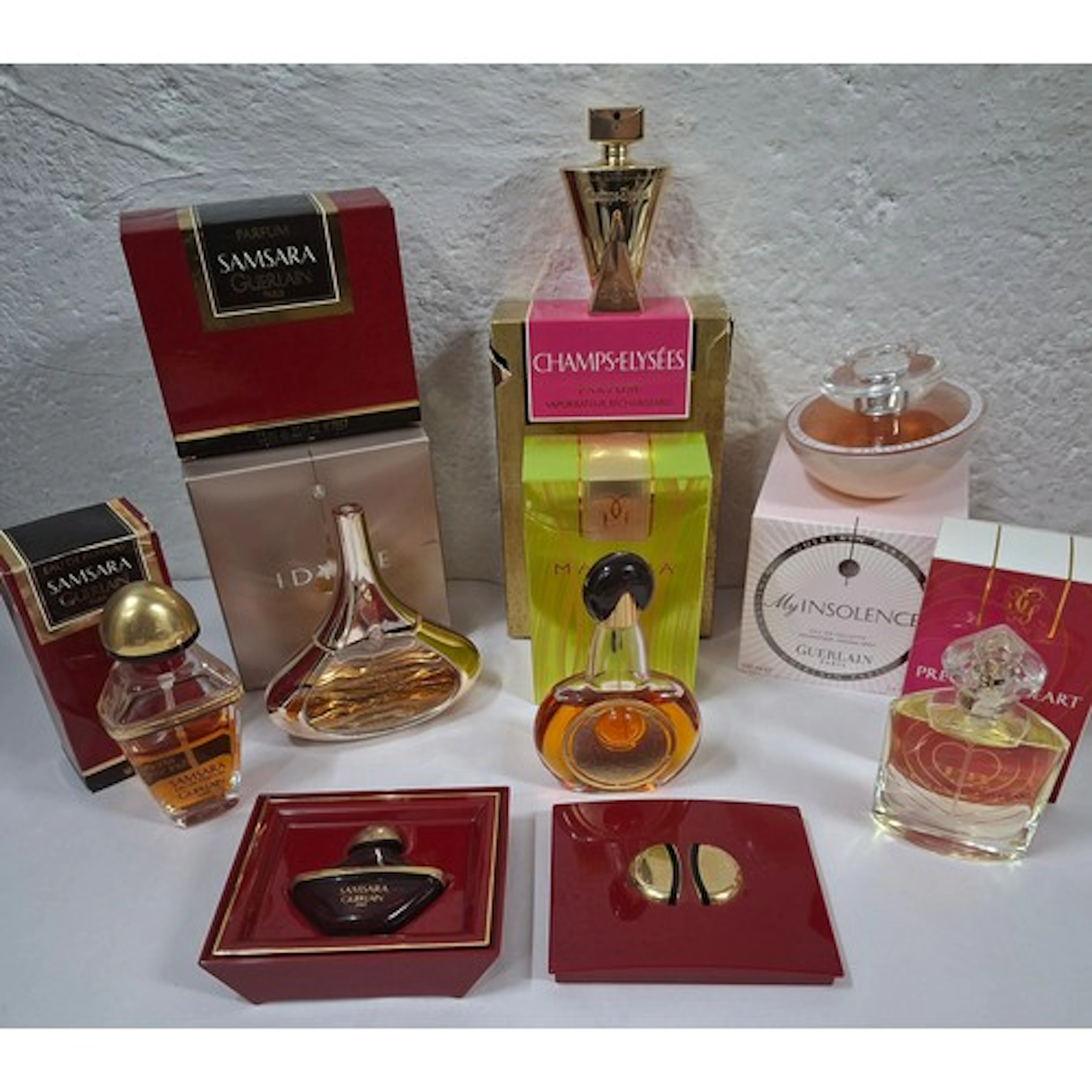 Guerlain- A collection of ladies fragrances, some partially ...