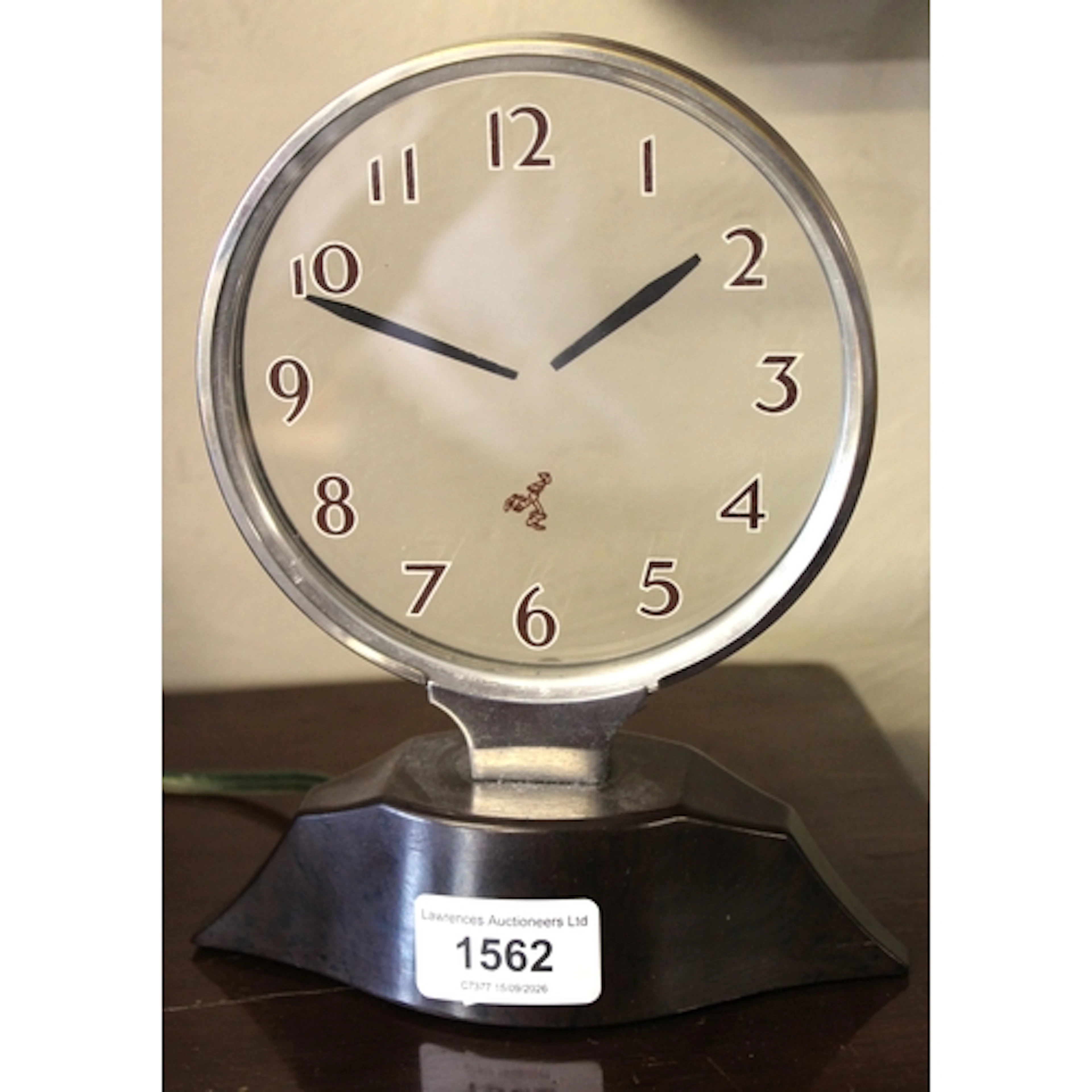 Rex Cole Art Deco model 5A mystery clock
