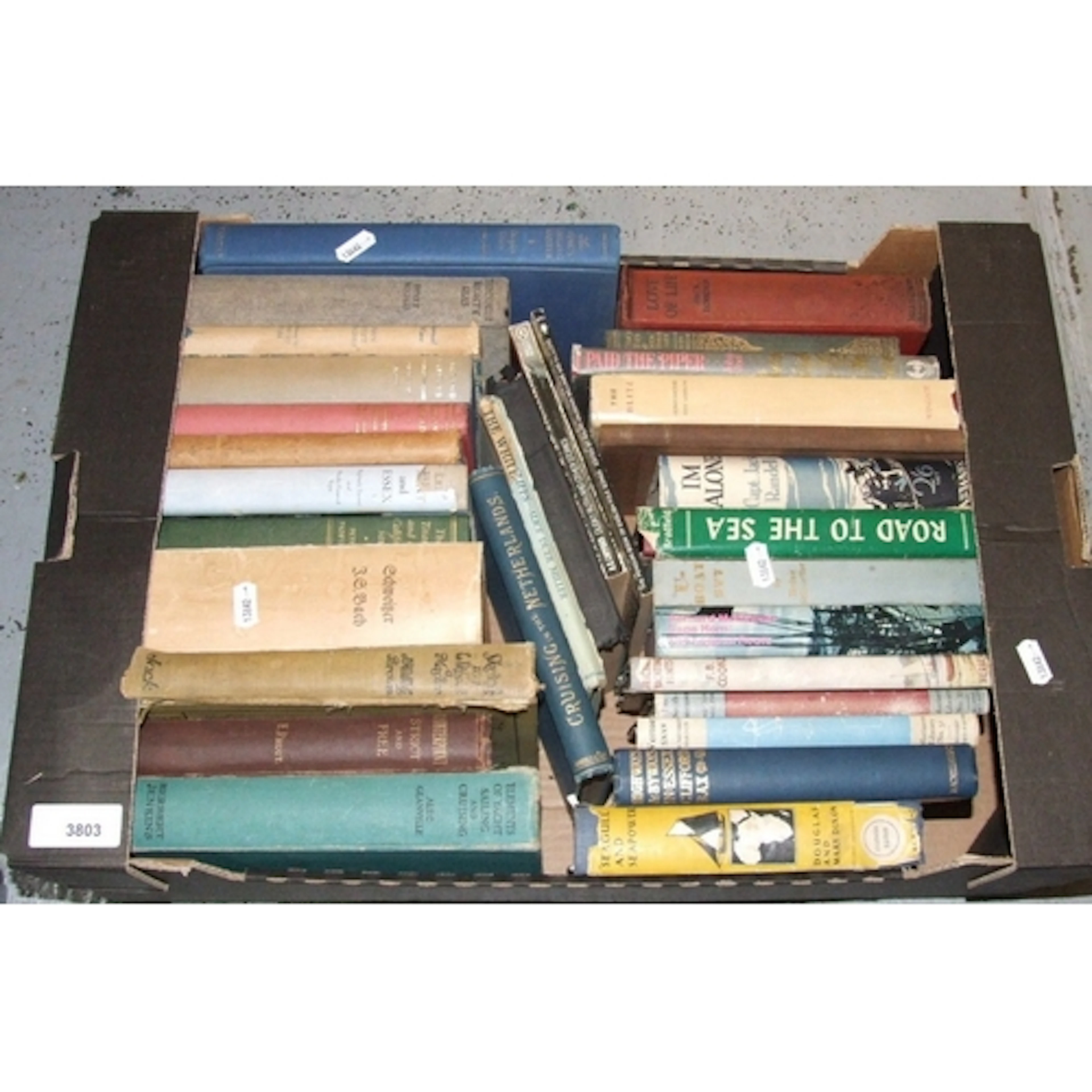 Books incl. Road to the Sea, The Titanic & The Californian, ...