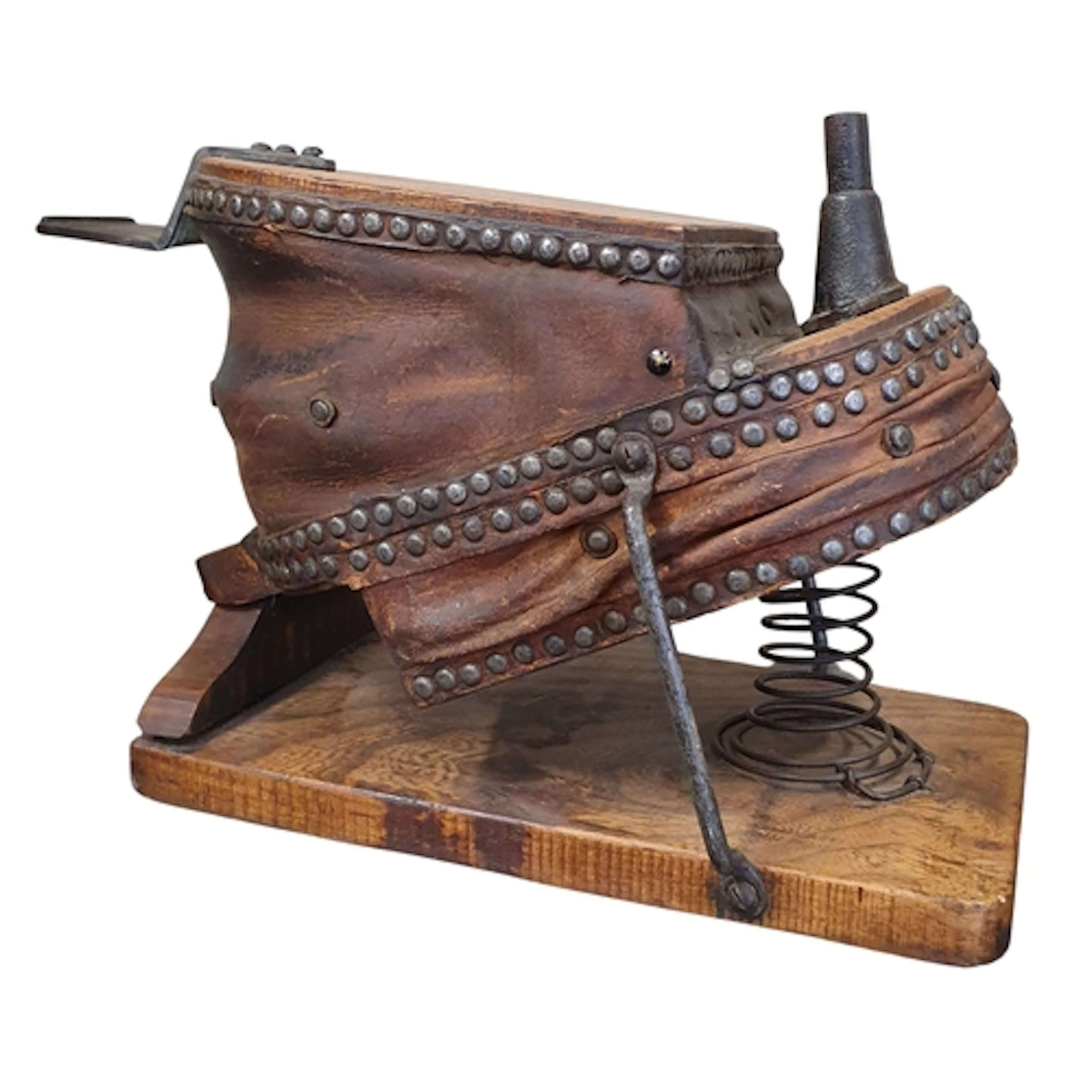 A good Vintage Leather Bellows. Seems to be fully working. W...