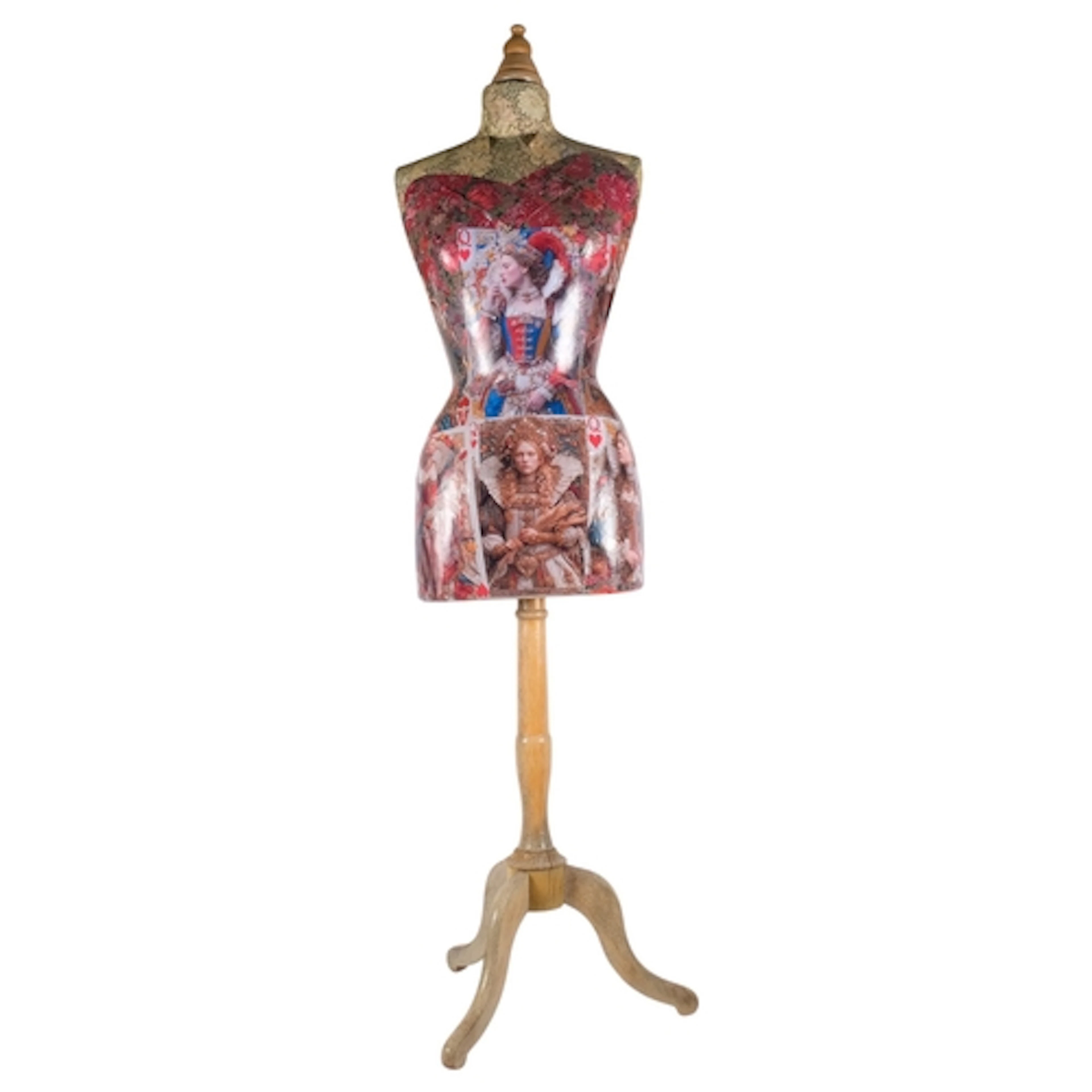 Clive fredrikkson - A female dress maker's mannequin, with Q...