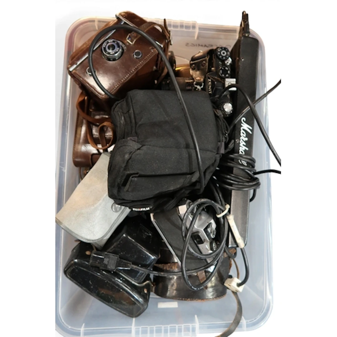 Cameras and related equipment, to include an Asahi Pentax Sp...