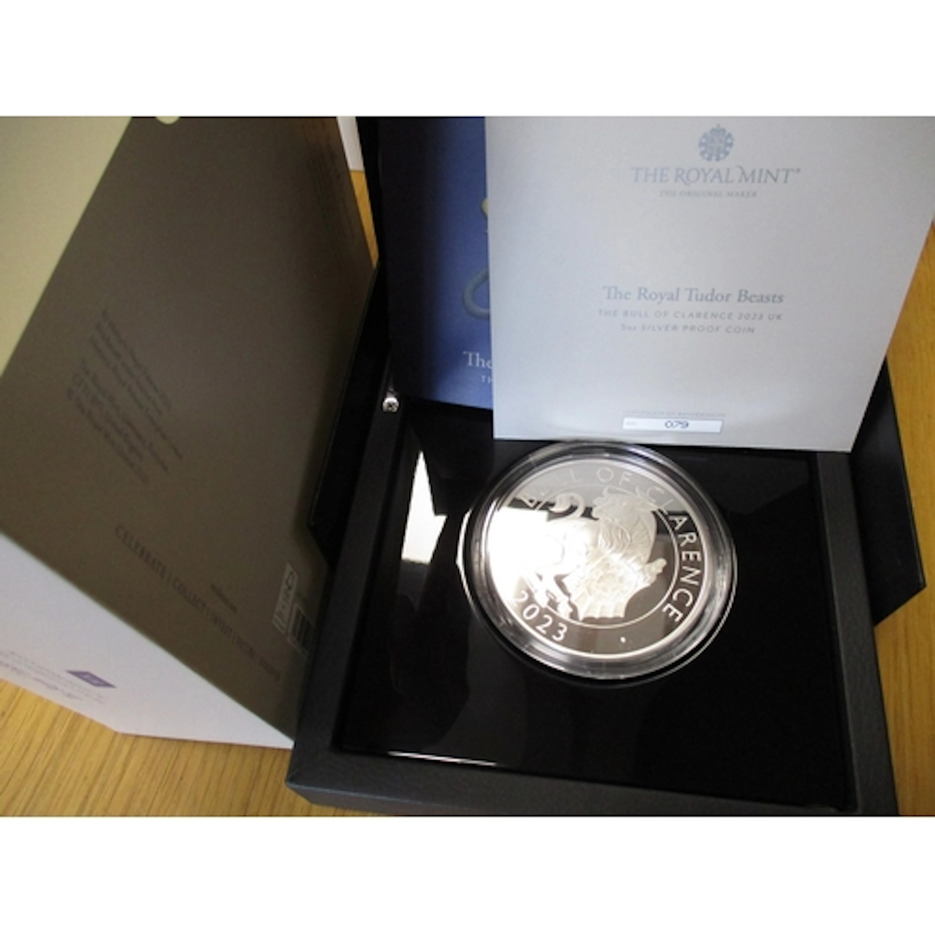 2023 'The Royal Tudor Beasts The Bull of Clarence' 5oz £10 s...
