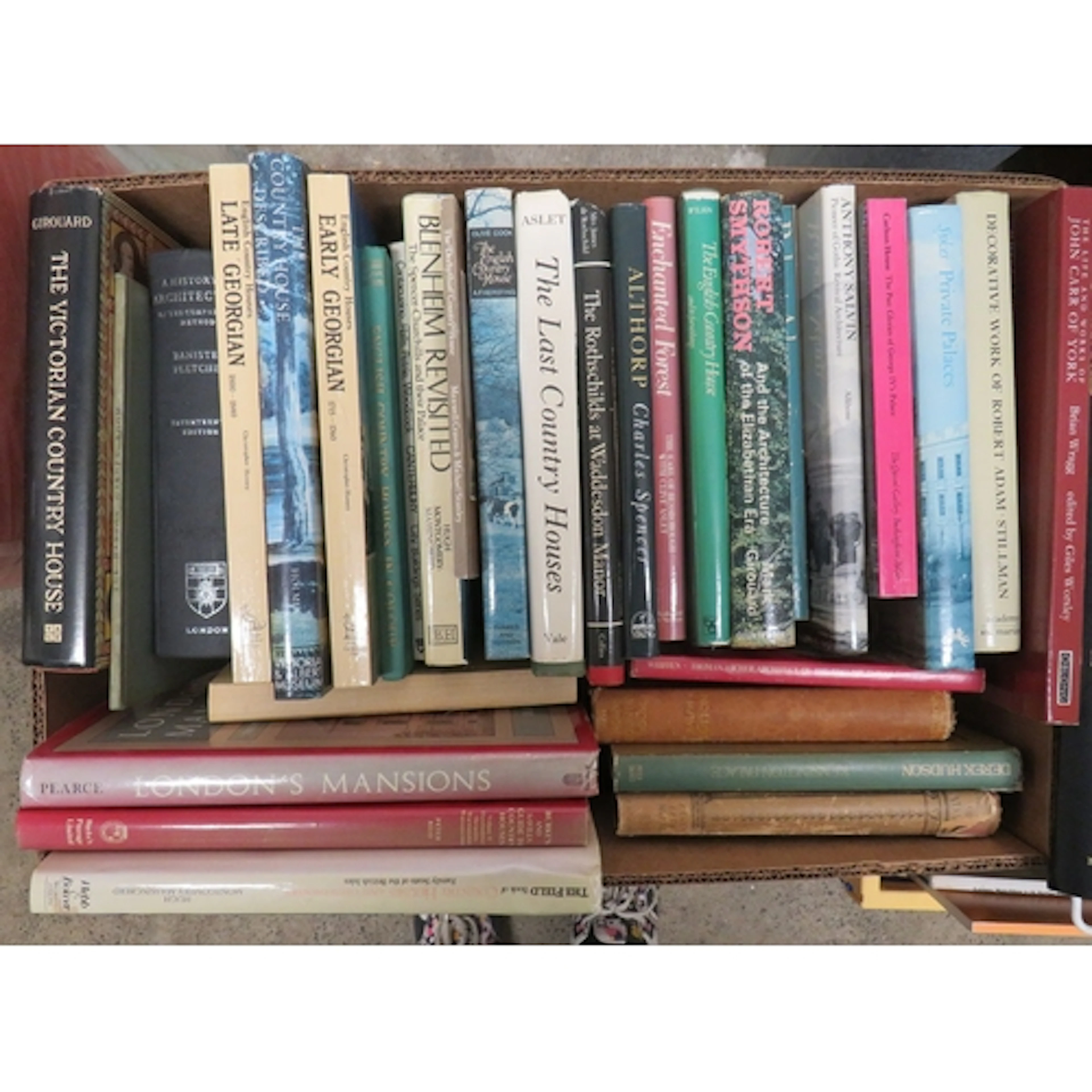 Books incl. Blenheim Revisited, The Last Country Houses, Enc...