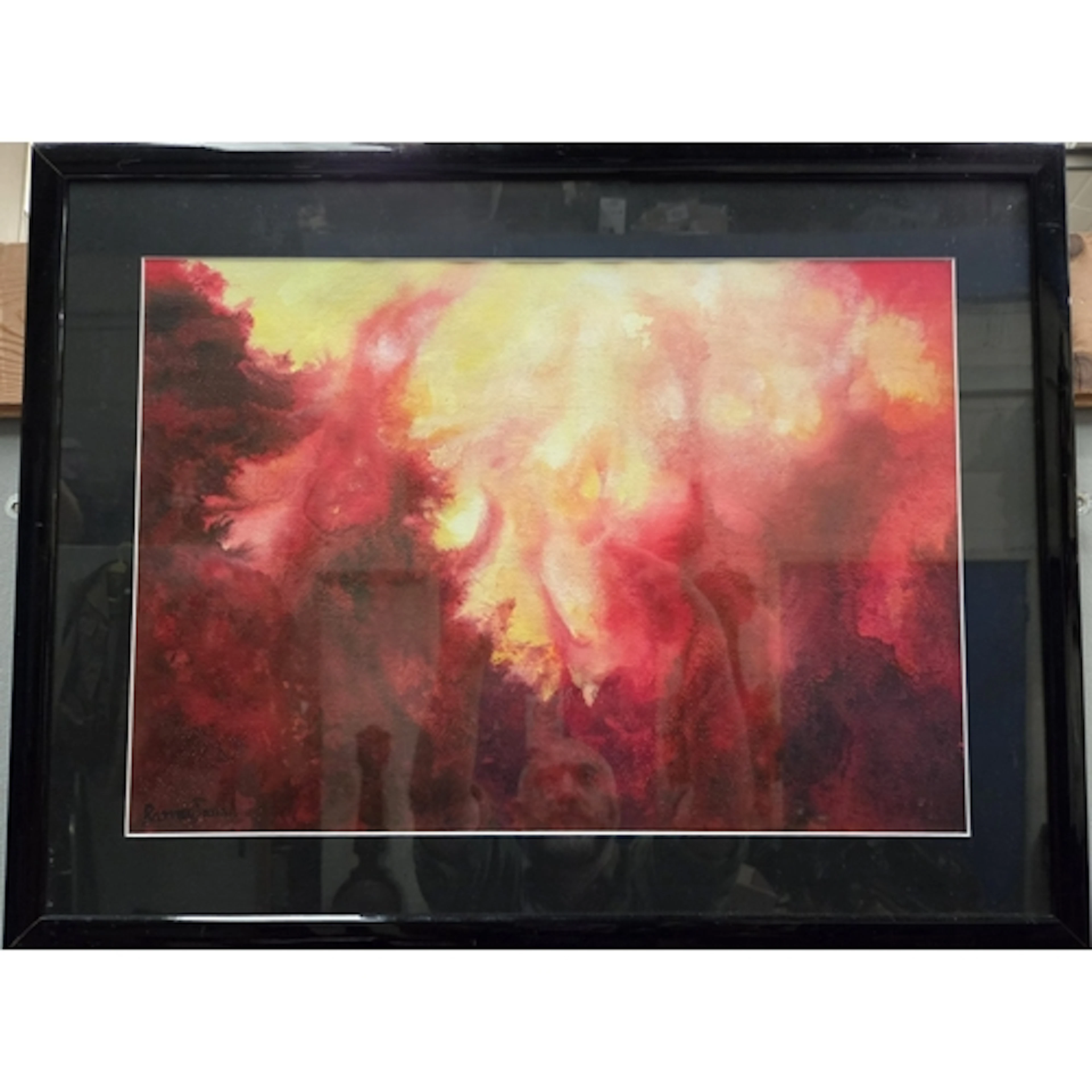 Rama Jana (M.A. Fine Arts), 'Under Sea World' abstract acryl...