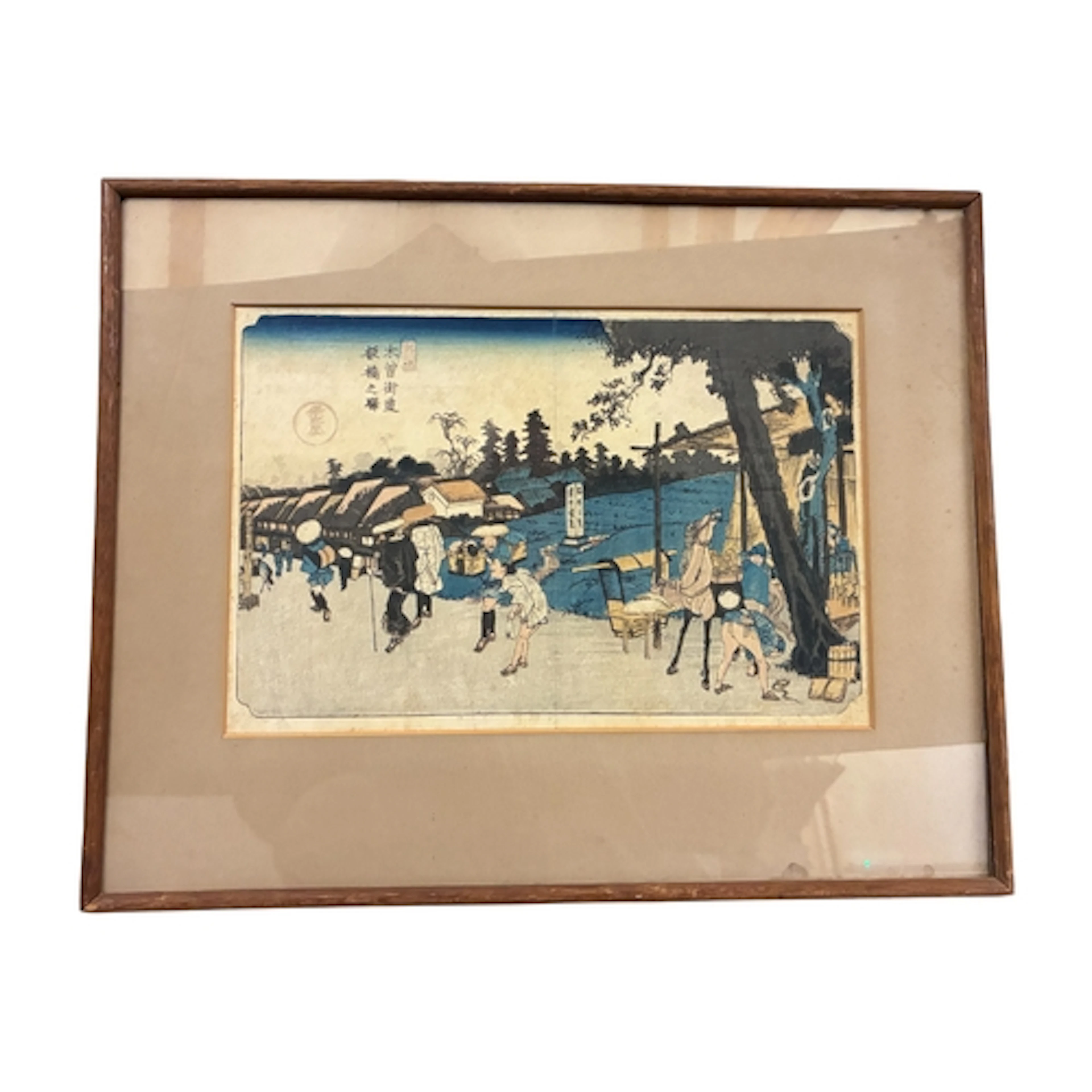 Keisai Eisen (1790-1848) - 'Itabashi (Station 2)' part of 'T...