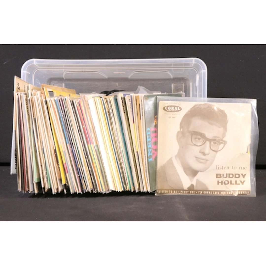 Vinyl - Over 70 mainly Rock & Roll & Jazz EPs to include Bud...