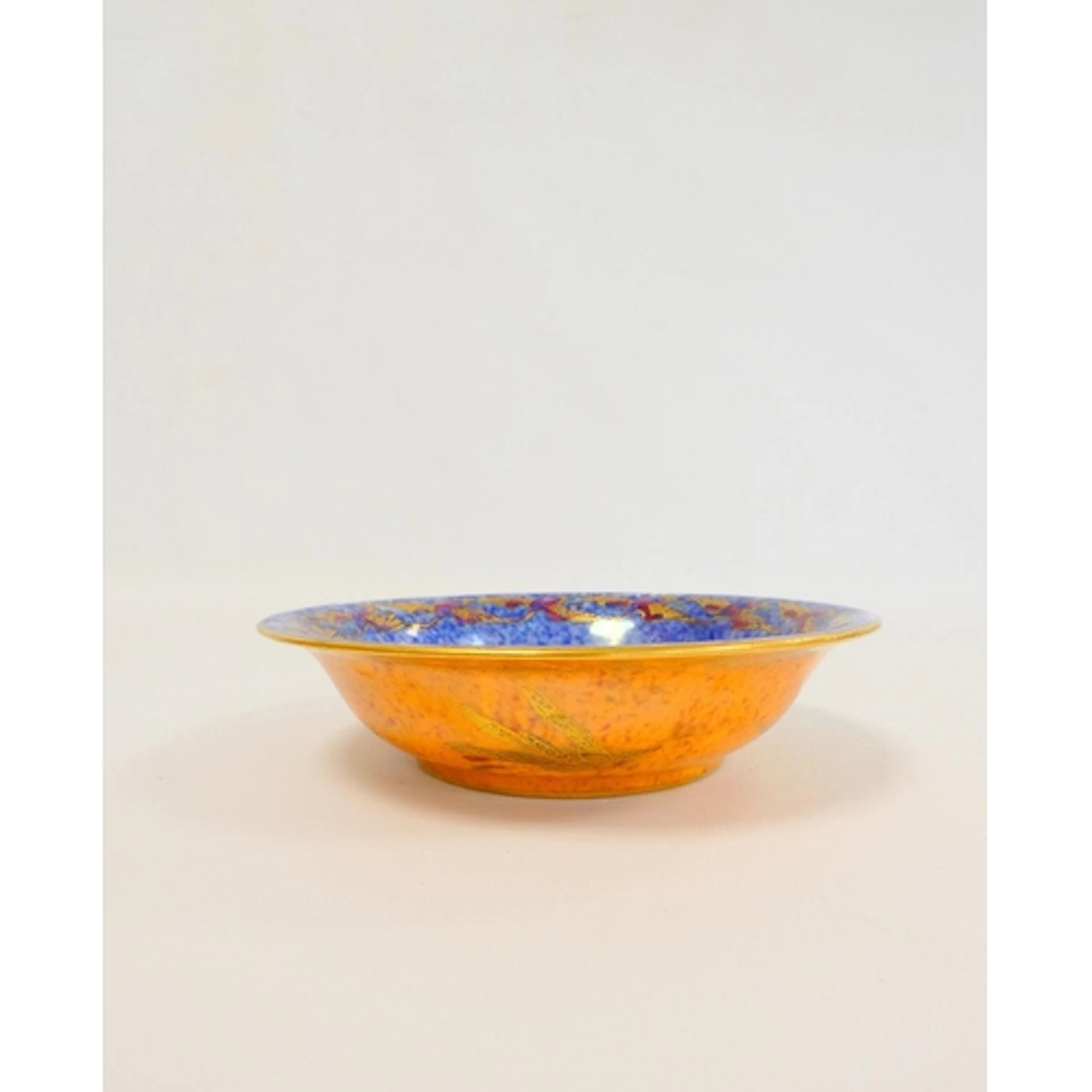 Wedgwood 'Flying Hummingbirds' shallow lustre bowl, designed...