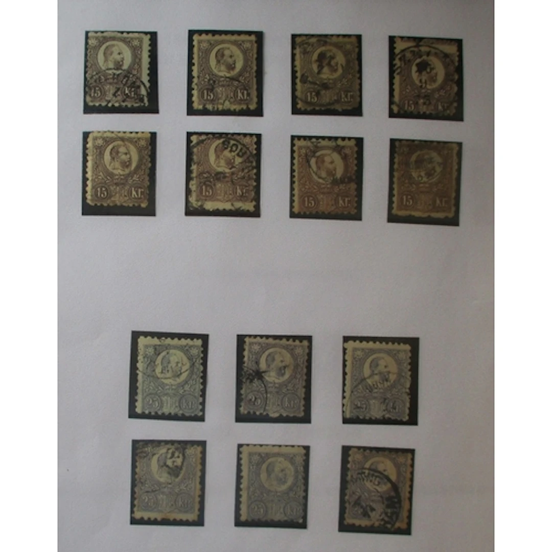 Hungary. 1871 to 1979 M/U, coln in 6 ring binders incl 1871-...