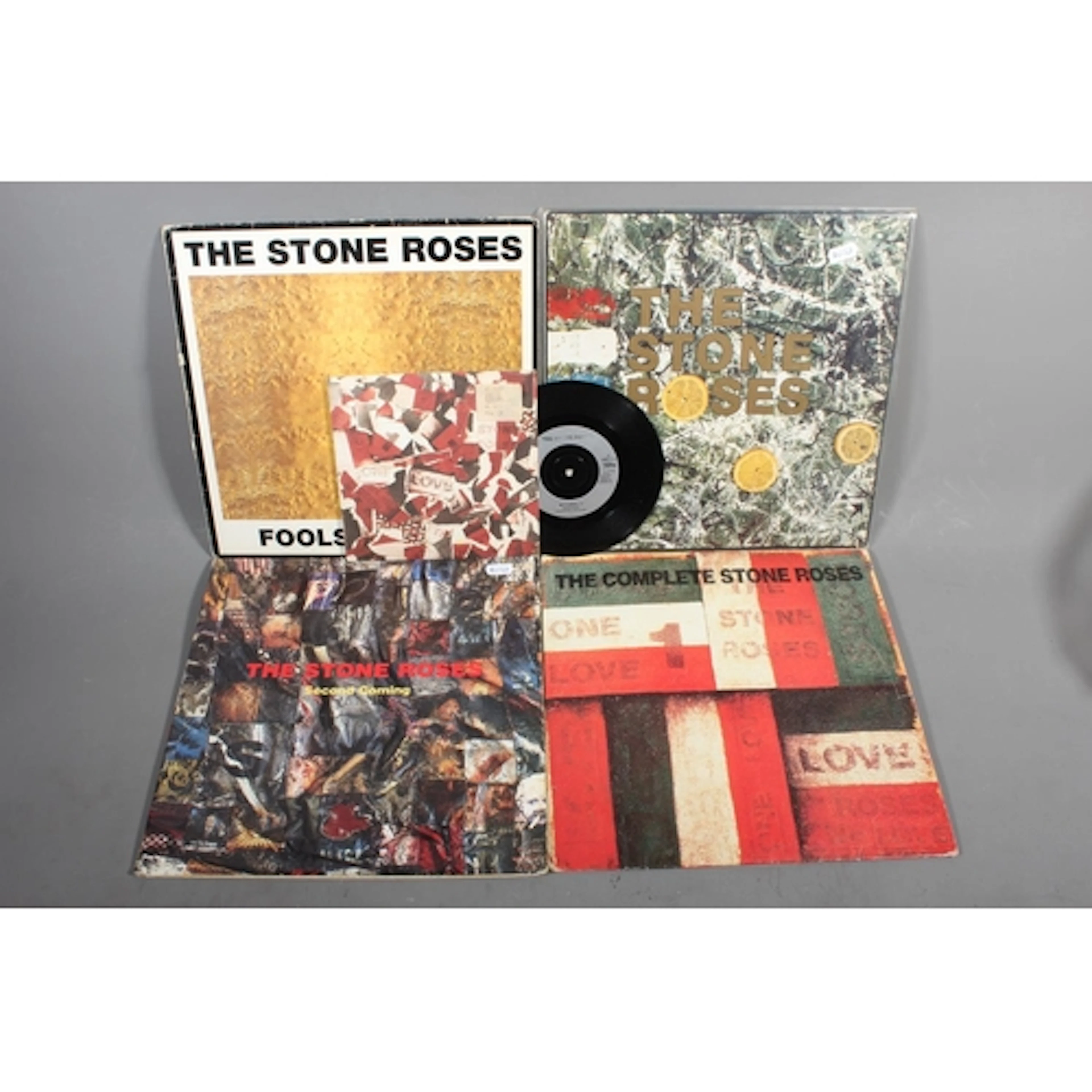 The Stone Roses vinyl records to include self titled album o...