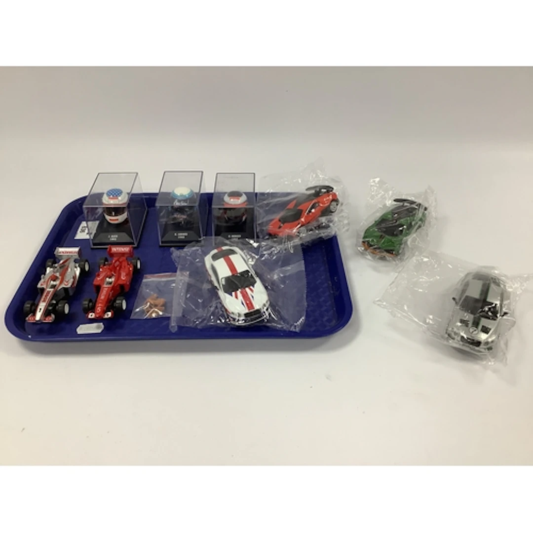 Six Slot Racing and Sports Cars by AGM and other. Together w...