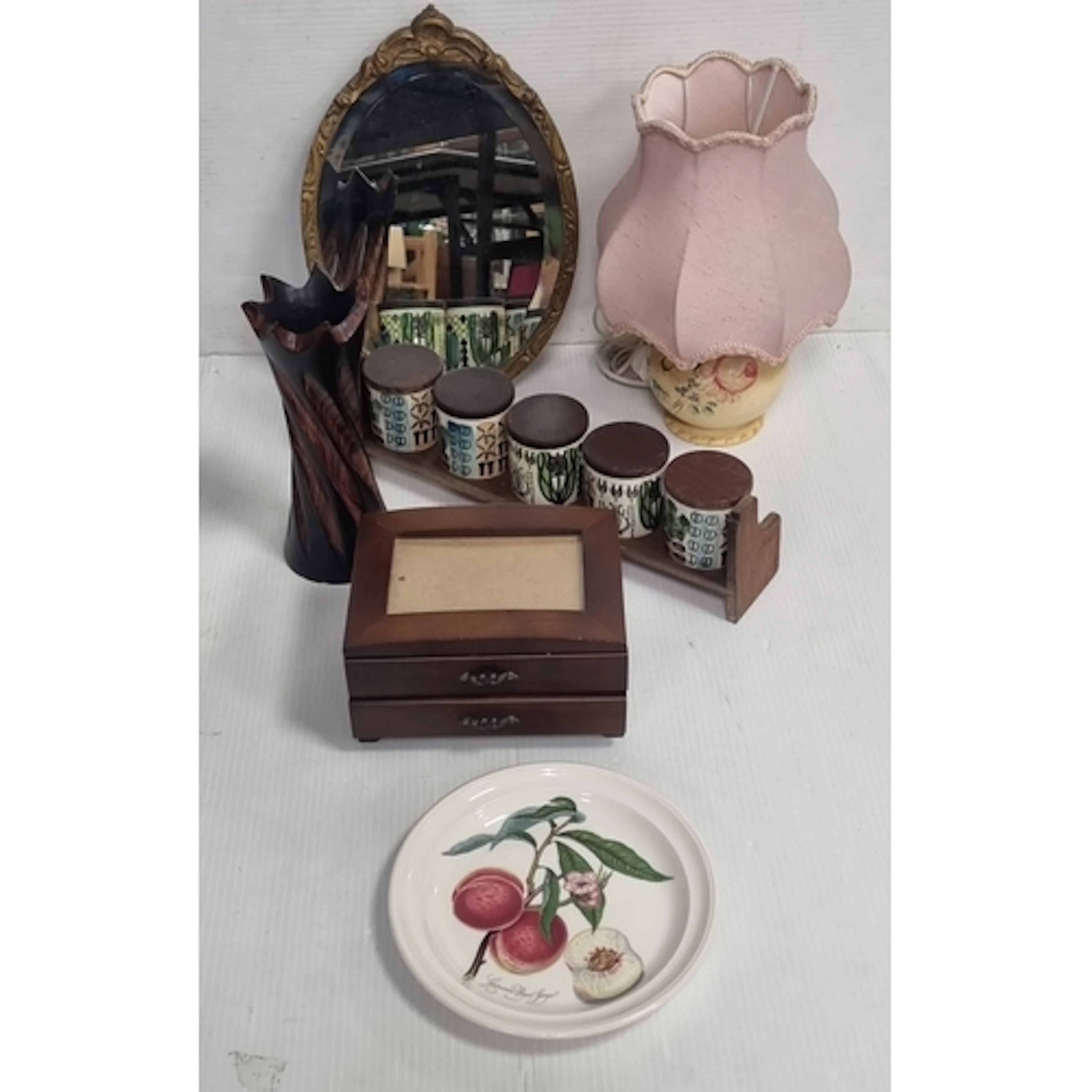 An assortment of household and decorative wares including mi...