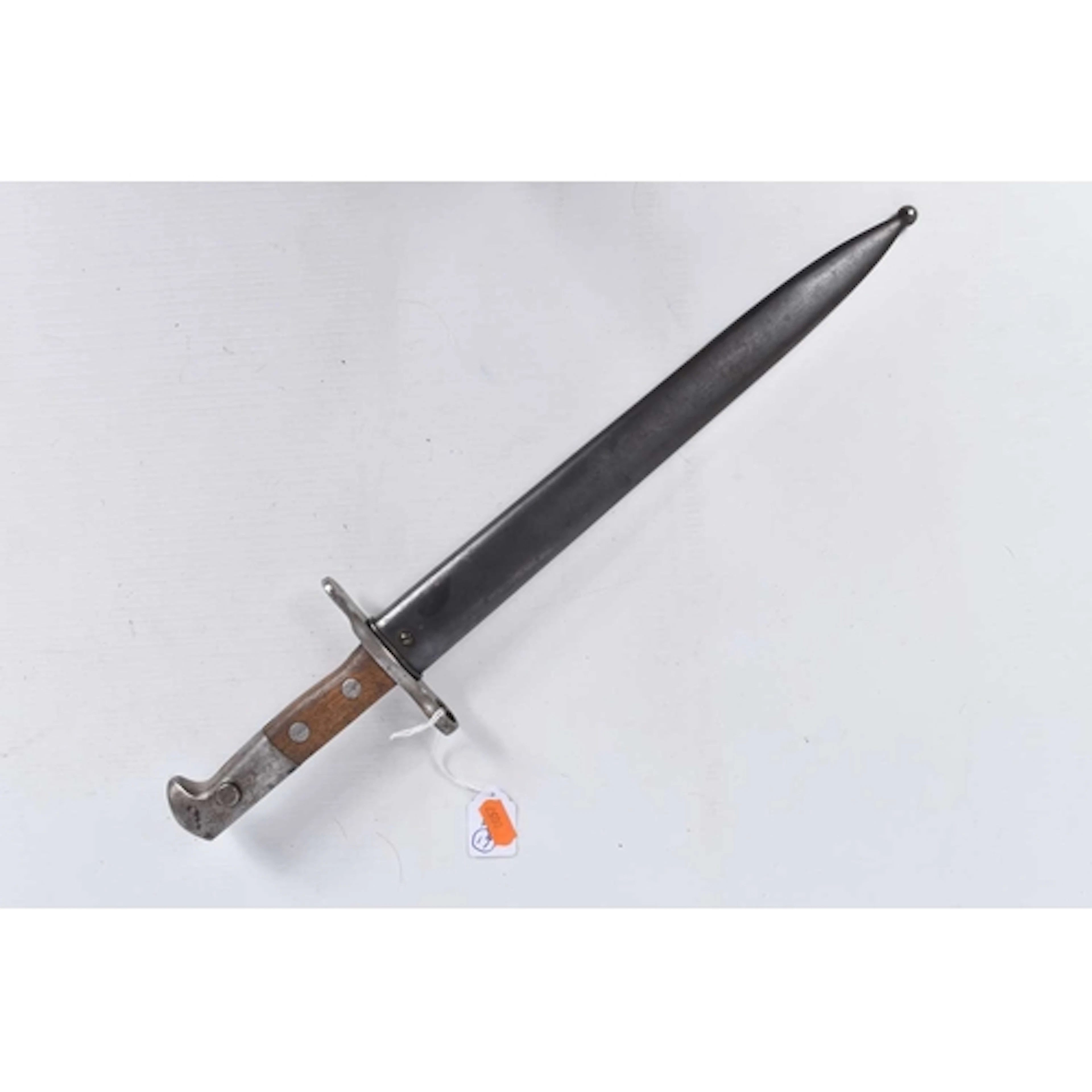 A 20TH CENTURY SWISS MILITARY BAYONET MADE BY ELSENER SCHWYZ...