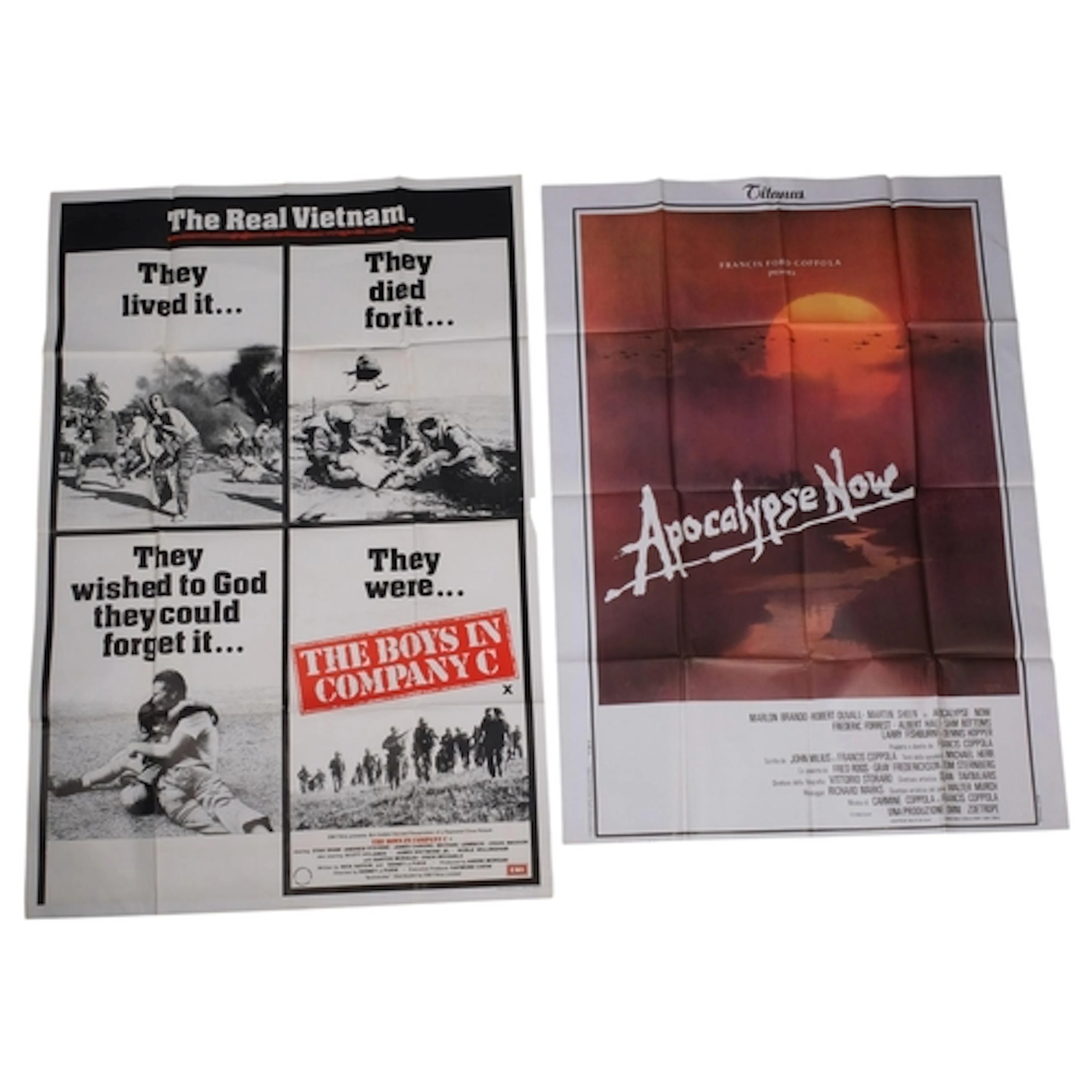 Apocalypse Now (1979) an Italian Due-Fogli poster 55" x 39",...