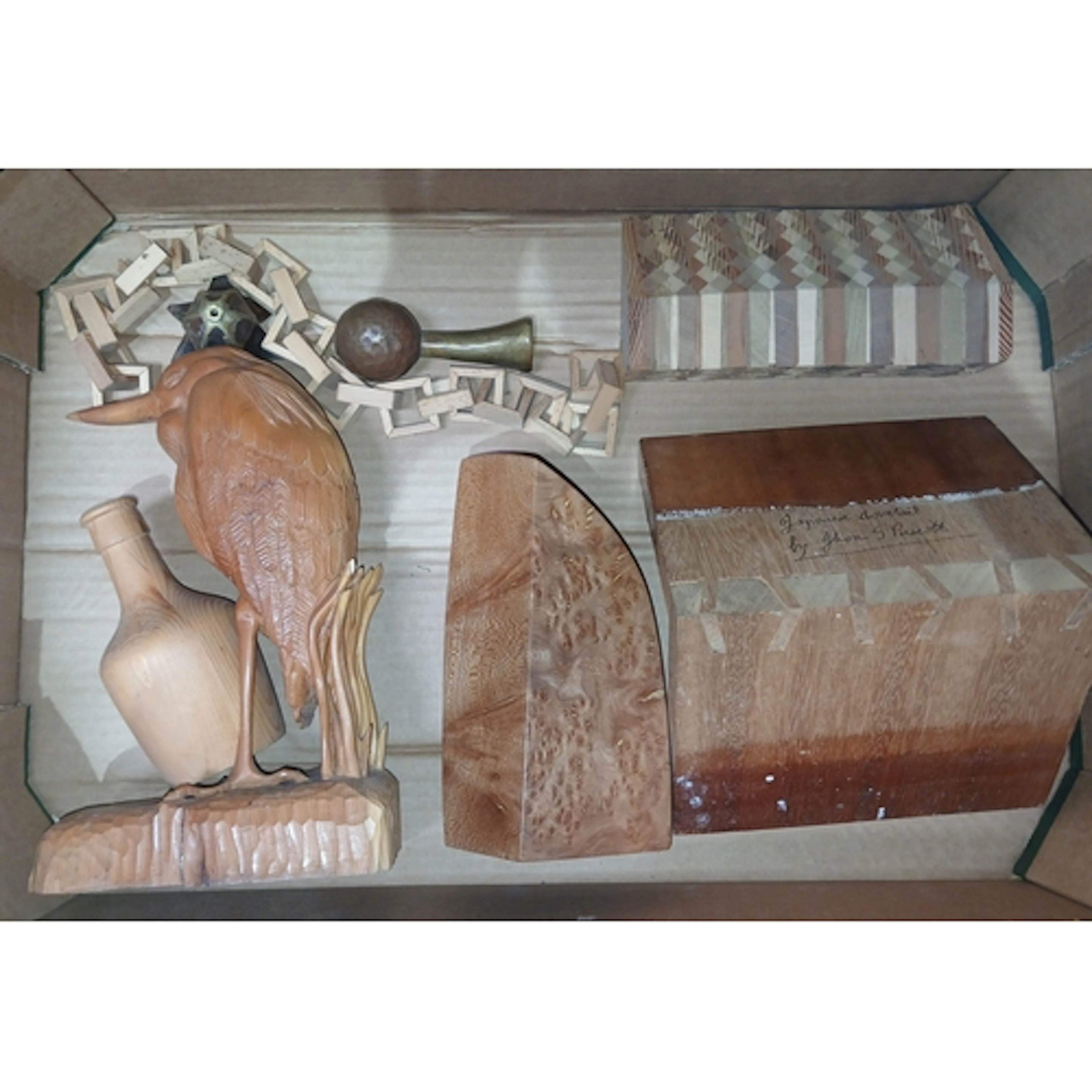 John Southworth Prescott (b1939), a box of assorted part bui...